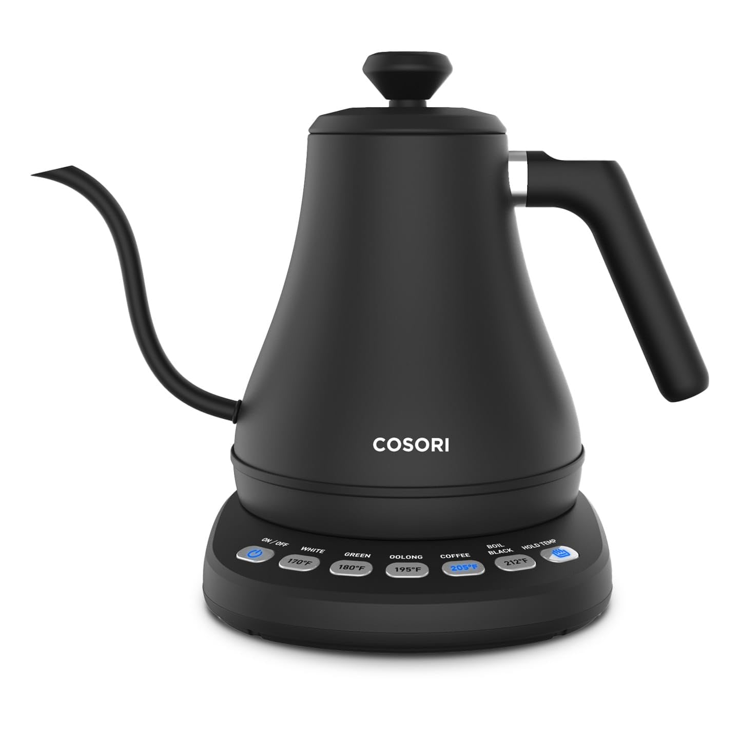 Cosori Electric Gooseneck Kettle with 5 Temperature Control