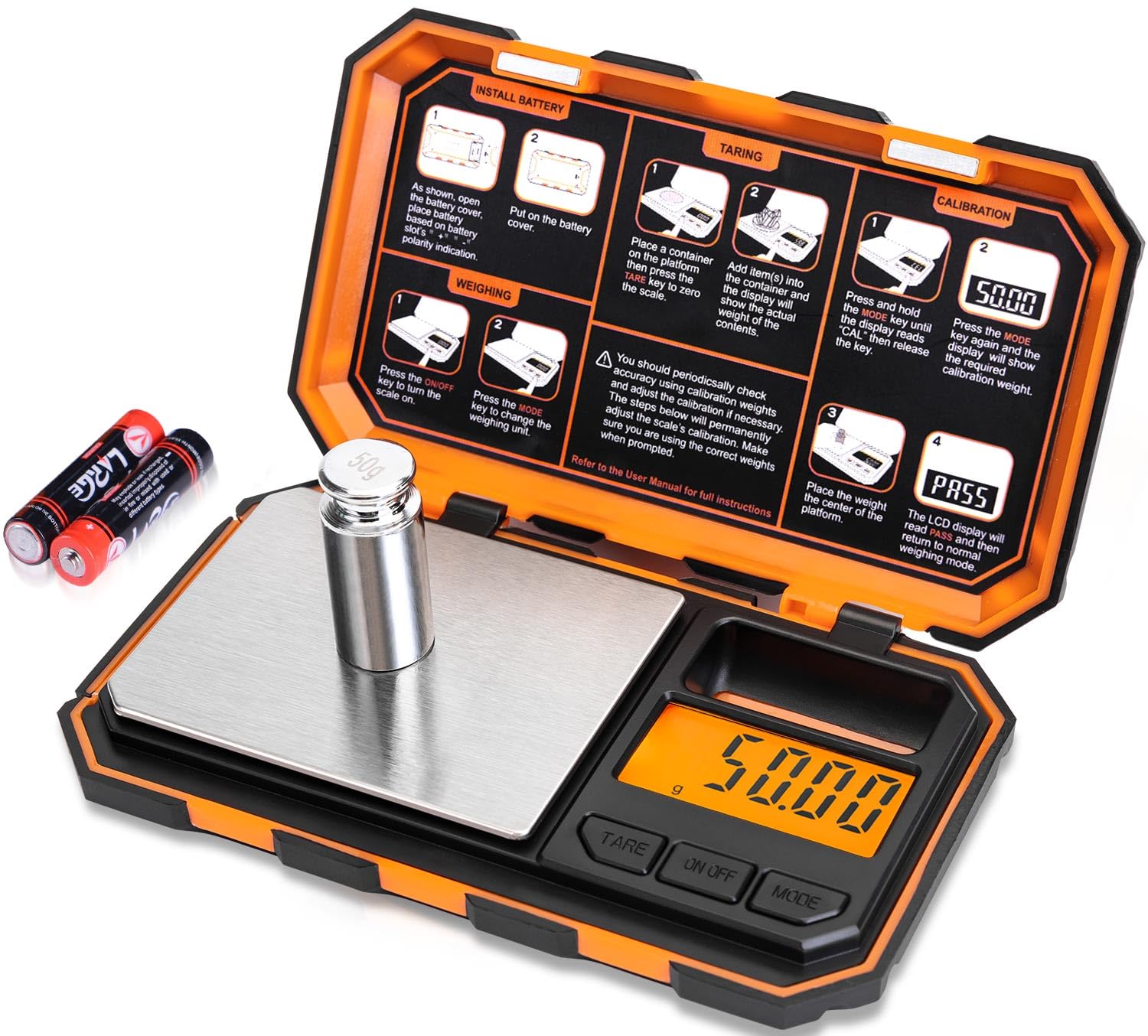 Fuzion Digital Pocket Scale, 200g x 0.01g