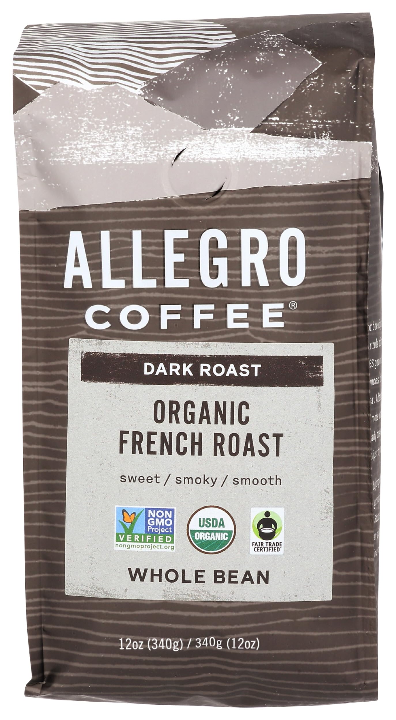 Allegro Coffee Organic French Roast Whole Bean Coffee