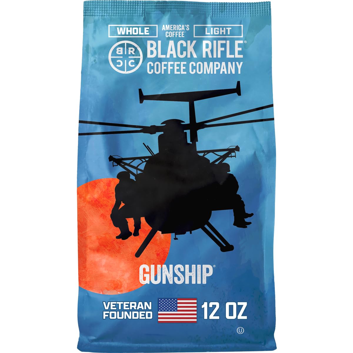 Black Rifle Coffee 12oz Bag Gunship Roast