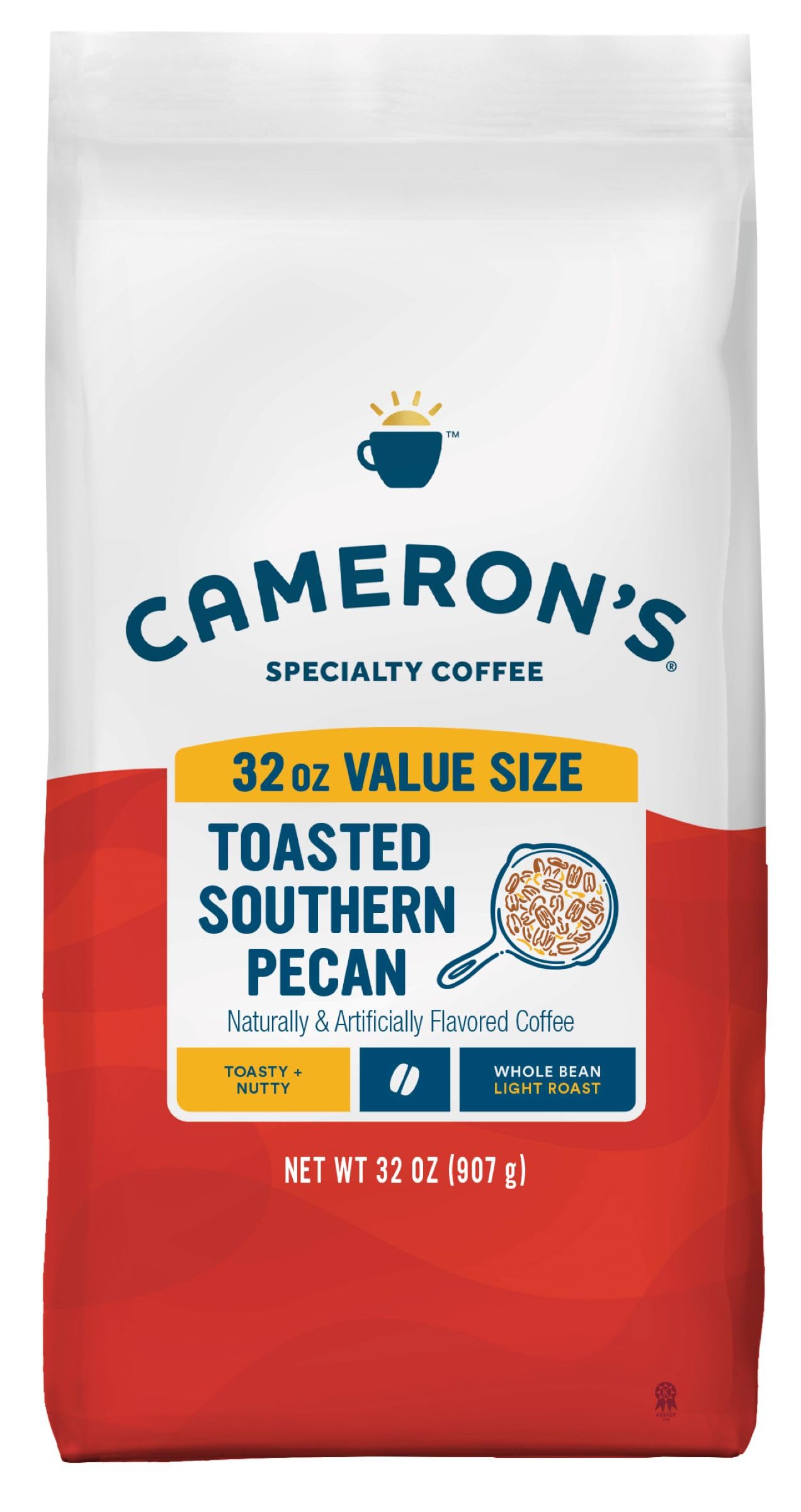 Cameron's Coffee Roasted Whole Bean Coffee, Flavored