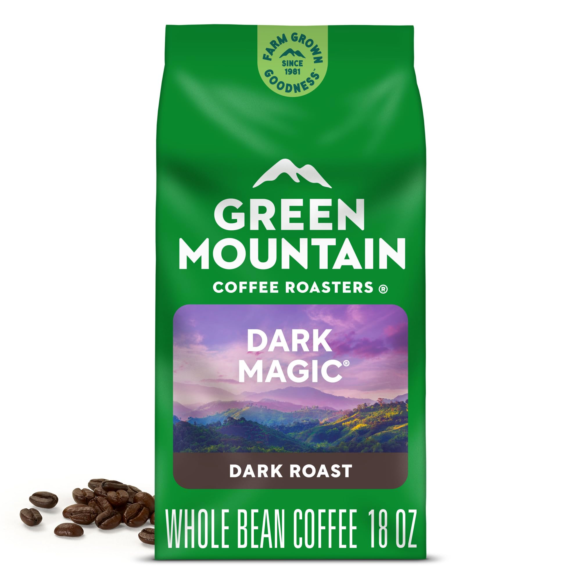 Green Mountain Coffee Roasters Dark Magic, Whole Bean Coffee
