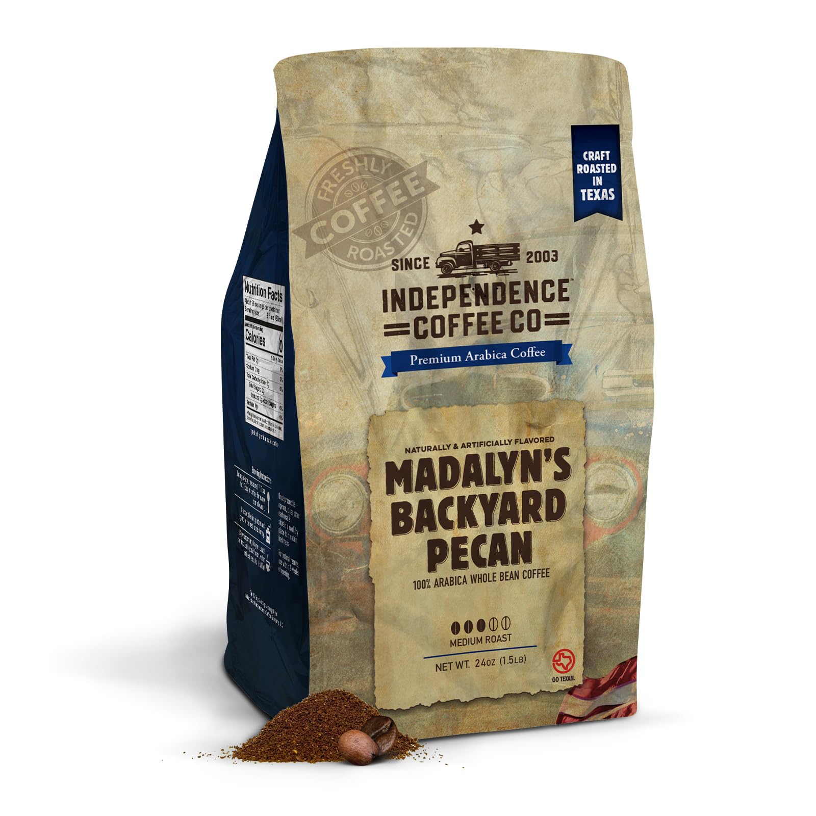 Independence Coffee Co. Madalyn's Backyard Pecan Flavored