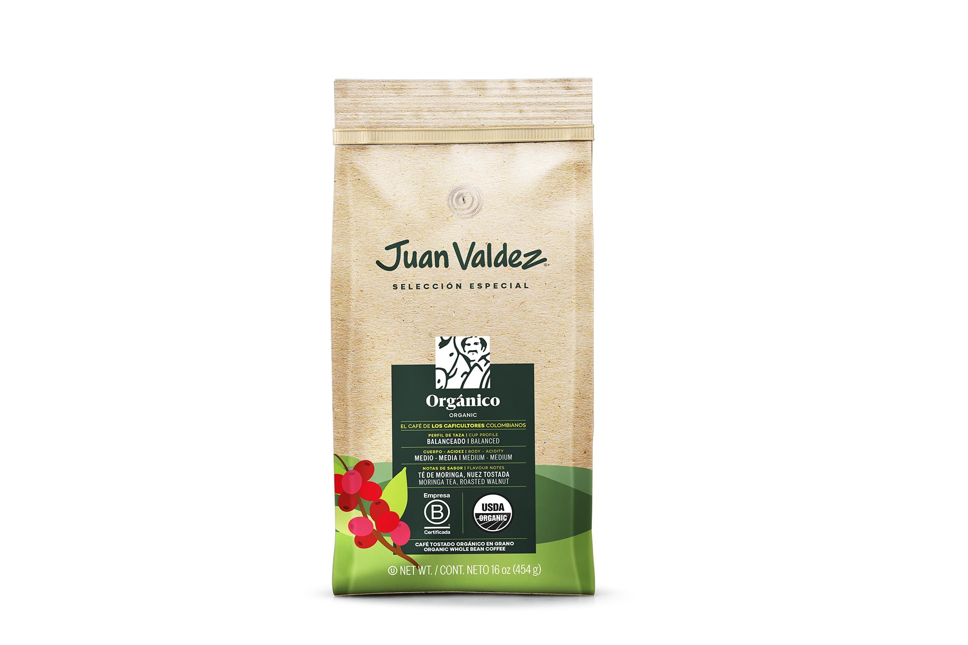 Juan Valdez Organic Whole Bean Coffee