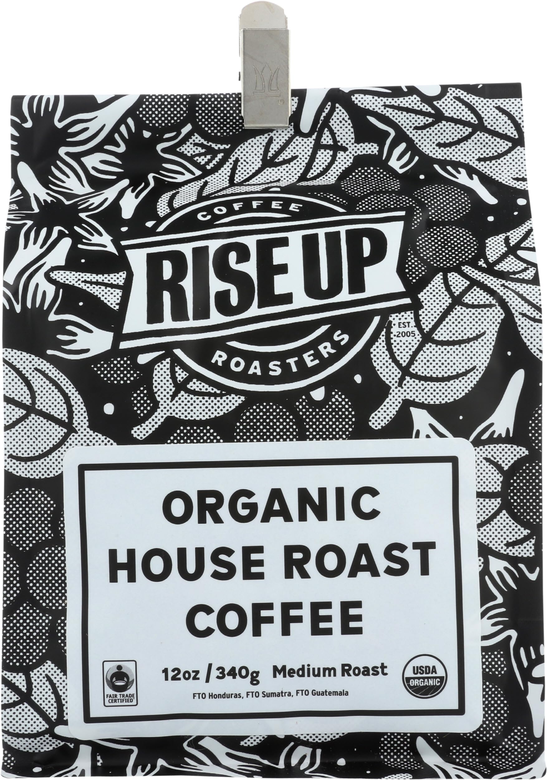 Organic House Roast, Certified Fair Trade Organic Coffee