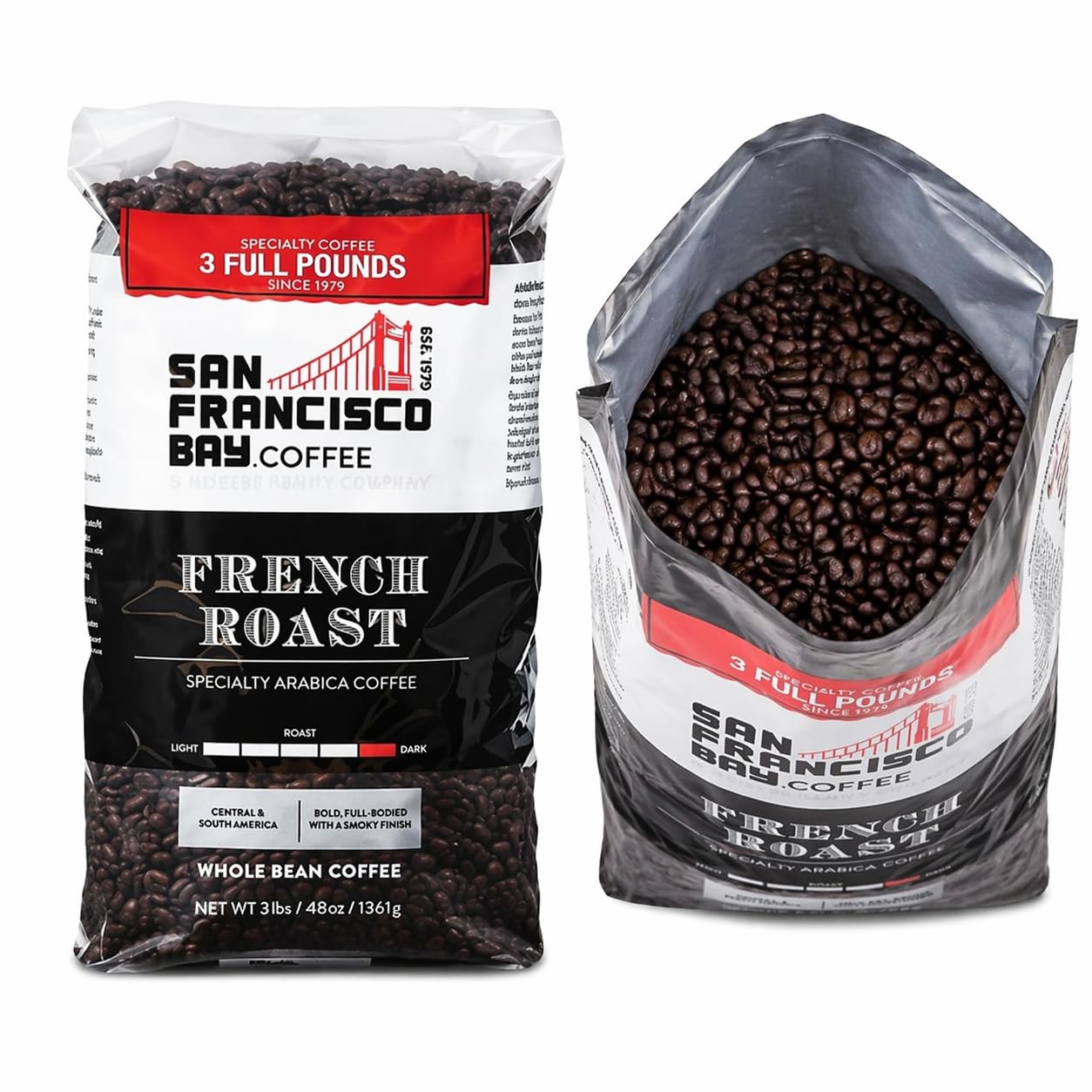 San Francisco Bay French Roast Gourmet Dark Roast 100% Arabica