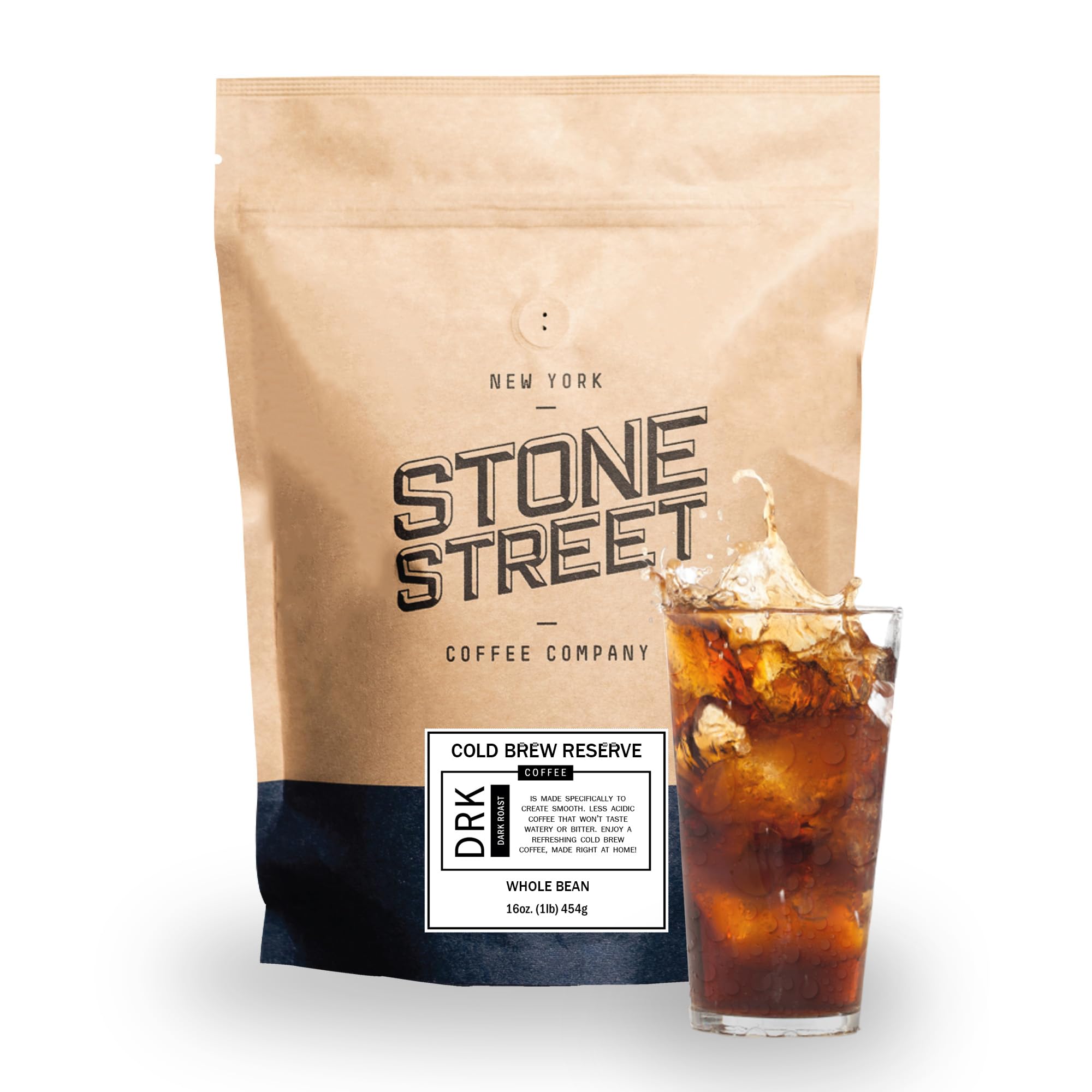 Stone Street Cold Brew Coffee, Strong & Smooth Blend
