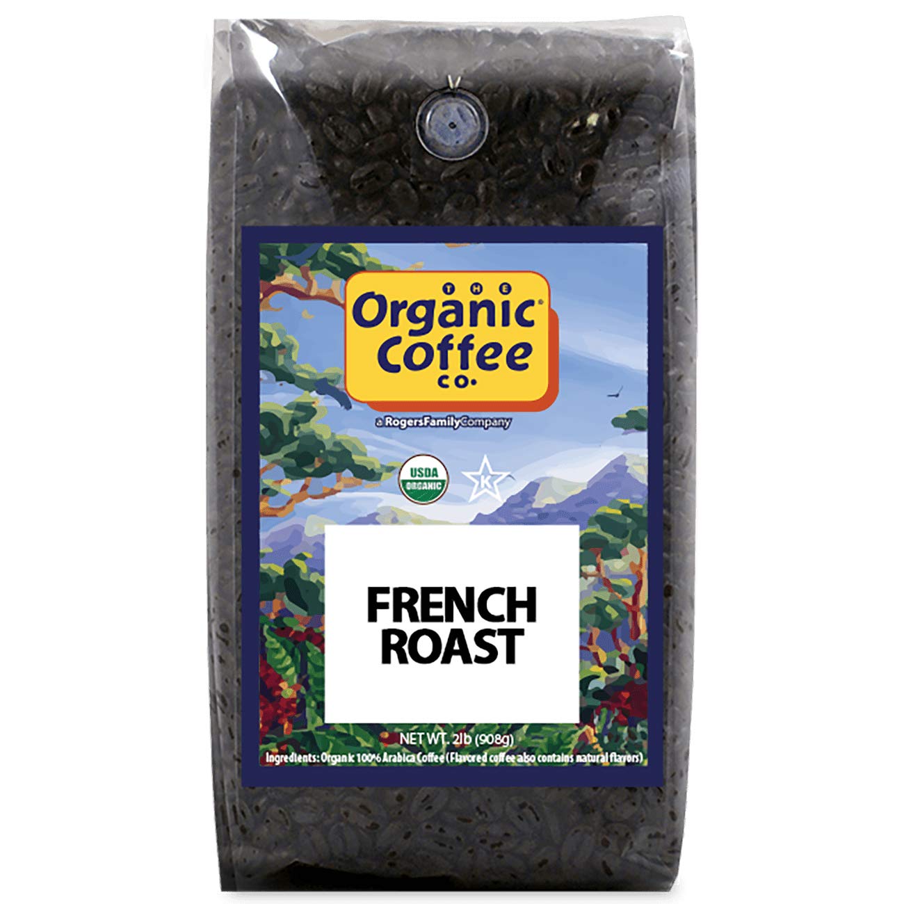 Organic Coffee Co. French Roast Whole Bean Coffee 2LB