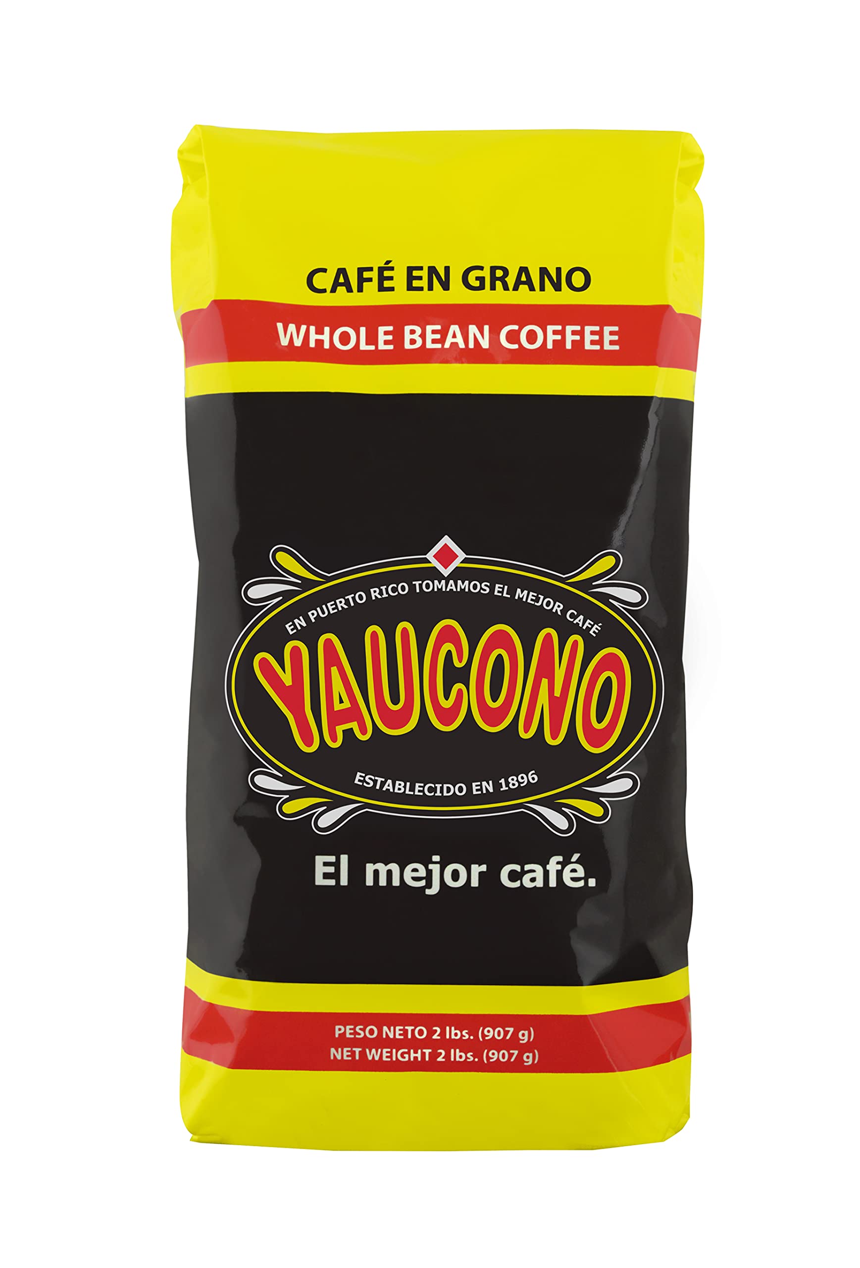 Yaucono Whole Bean Coffee in Bag, Medium Roast