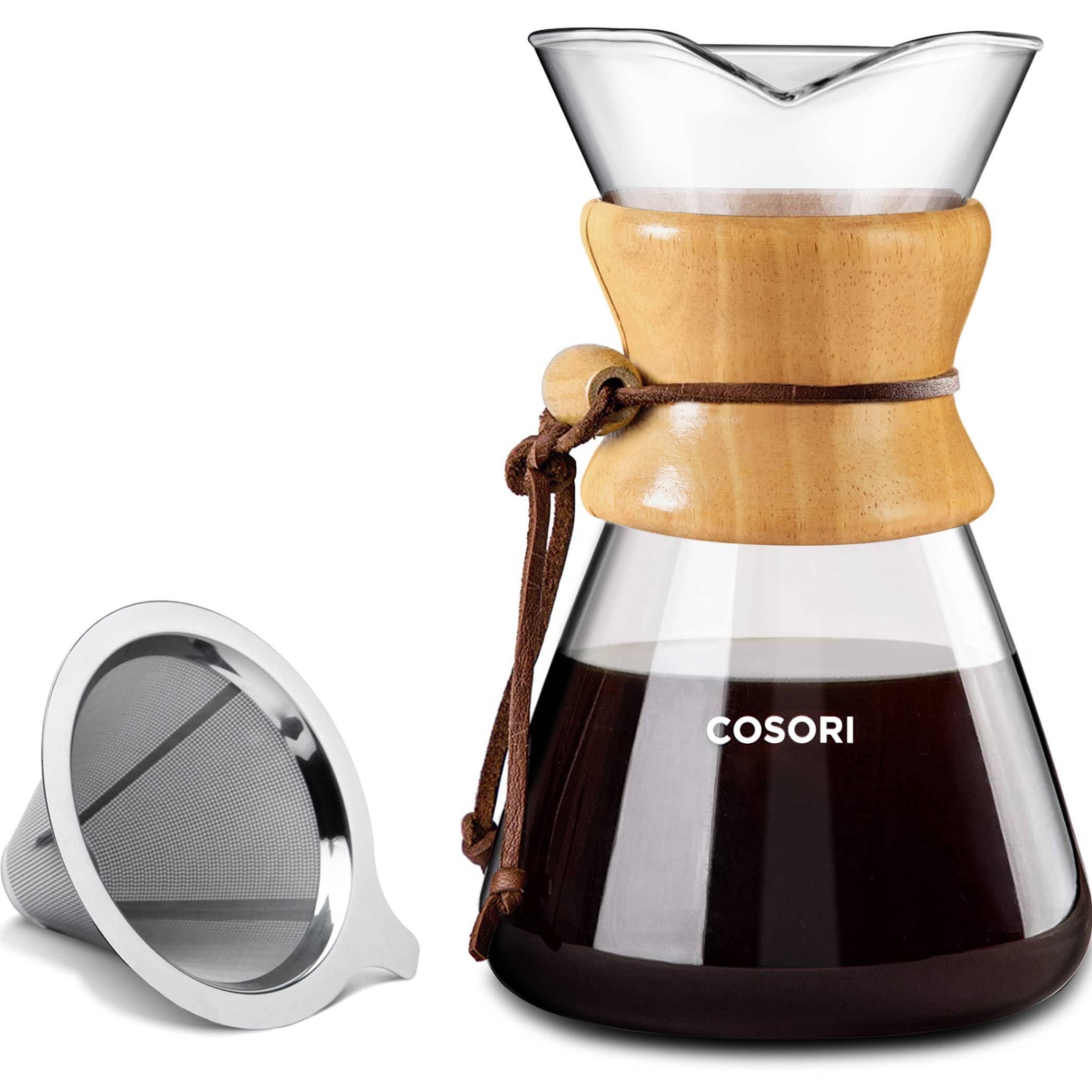 Cosori Pour Over Coffee Maker with Double Layer Stainless Steel