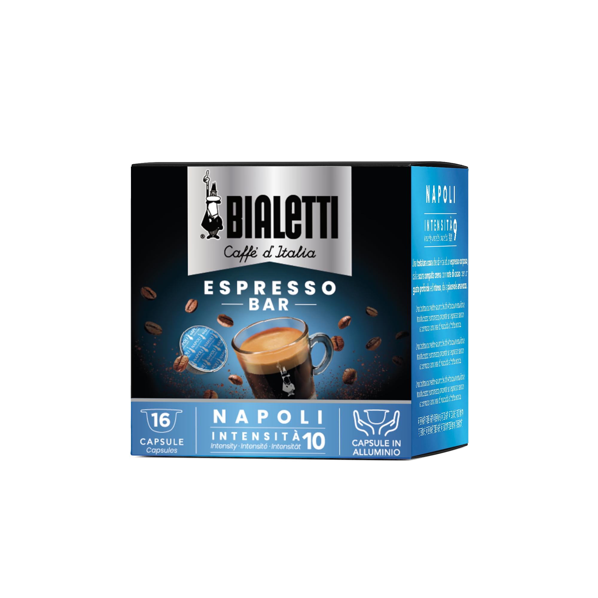 Bialetti 6822 Mini Express Espresso Capsules, Napoli