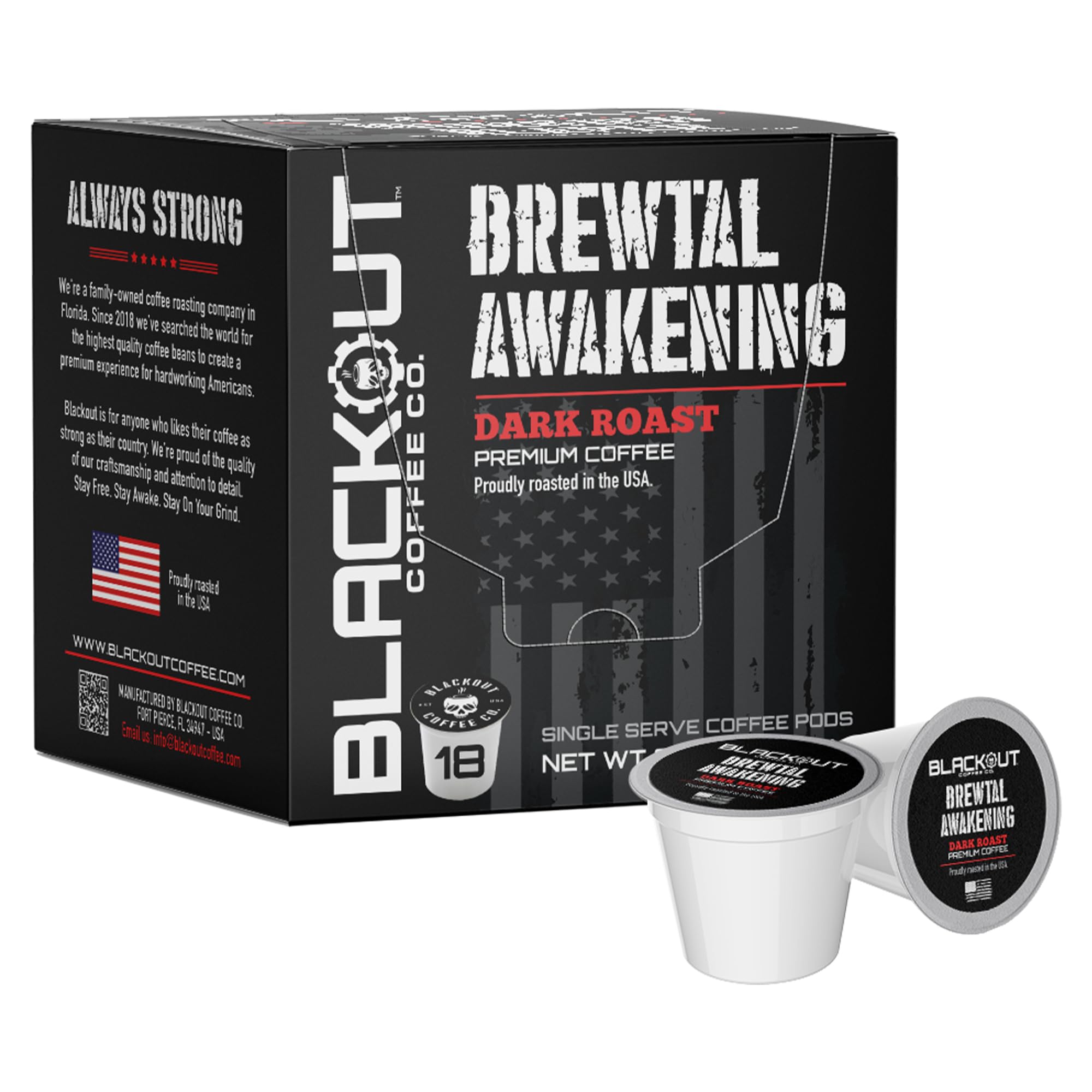 Blackout Coffee Brewtal Awakening Dark Roast Coffee