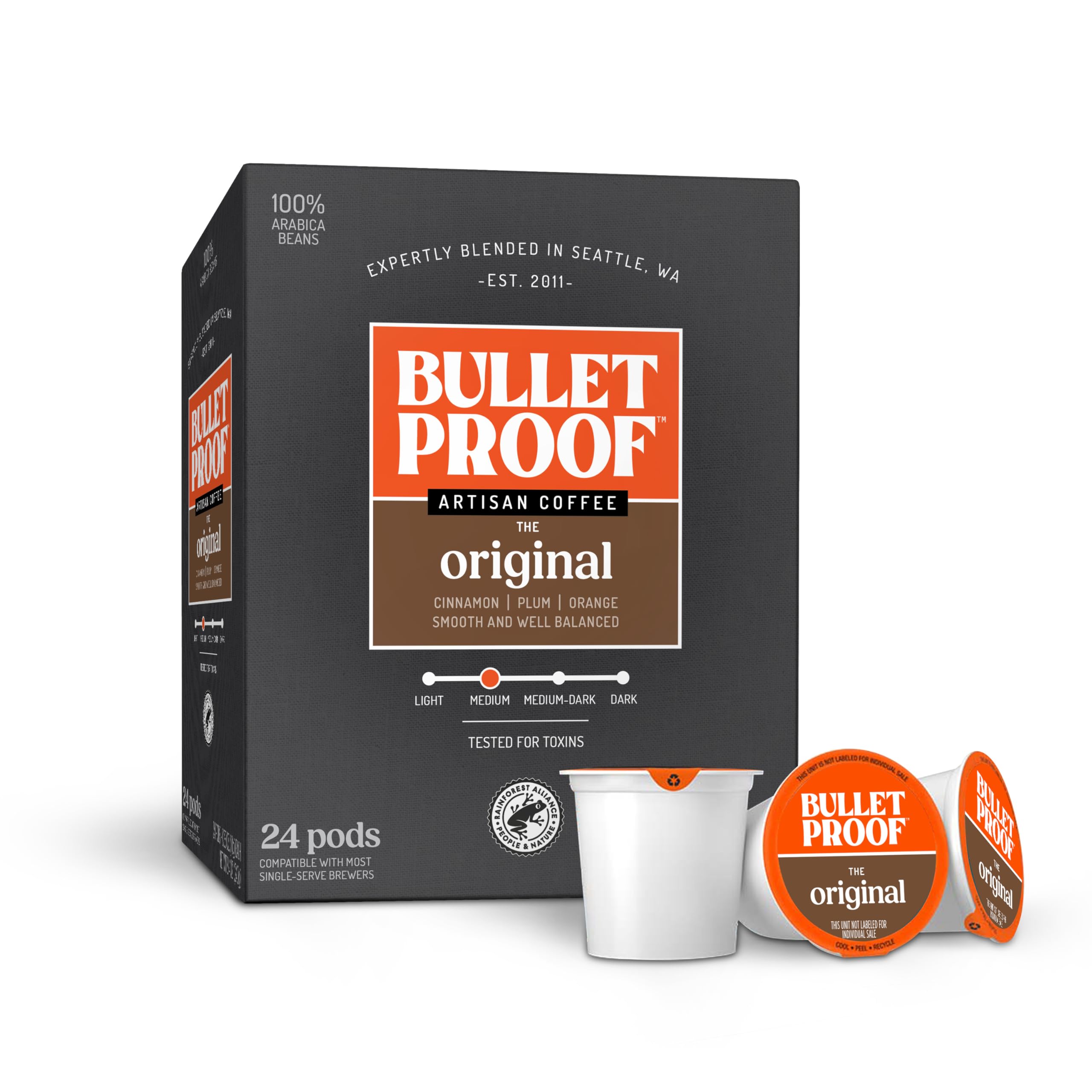 Bulletproof Original Medium-Roast Single-Serve Coffee Pods