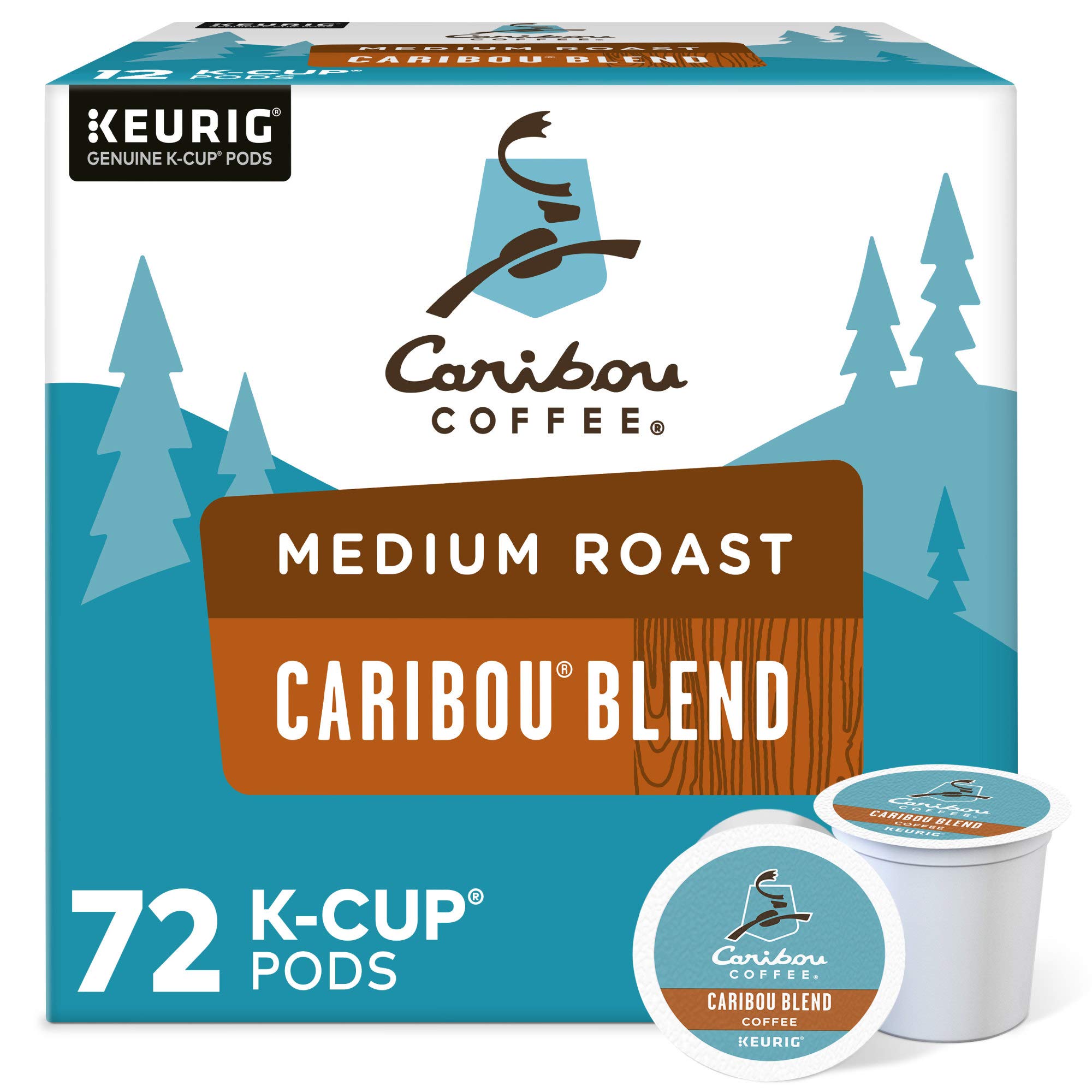 Caribou Coffee Caribou Blend Keurig Single-Serve K-Cup Pod