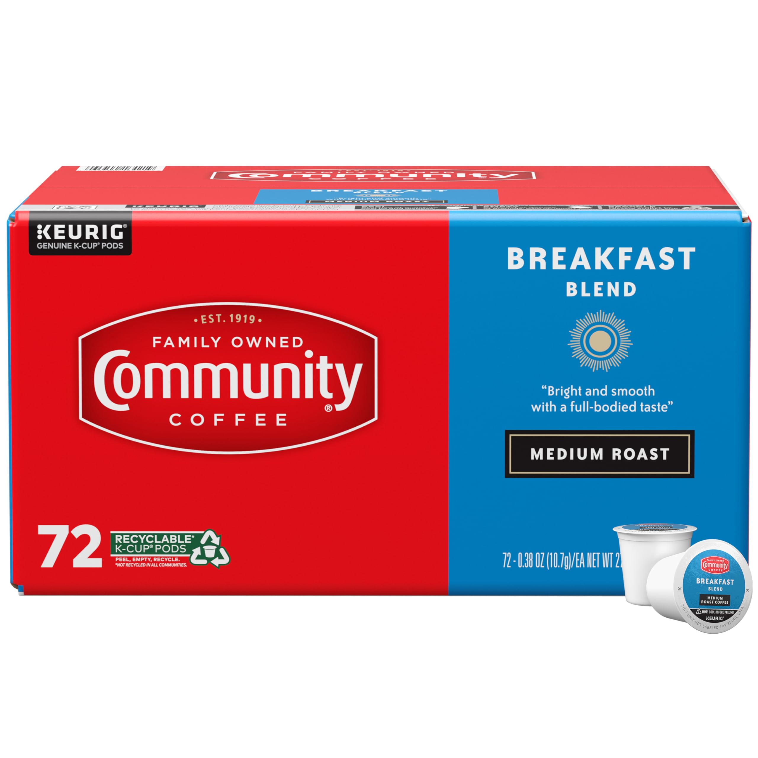 Community Coffee Breakfast Blend, Medium Roast