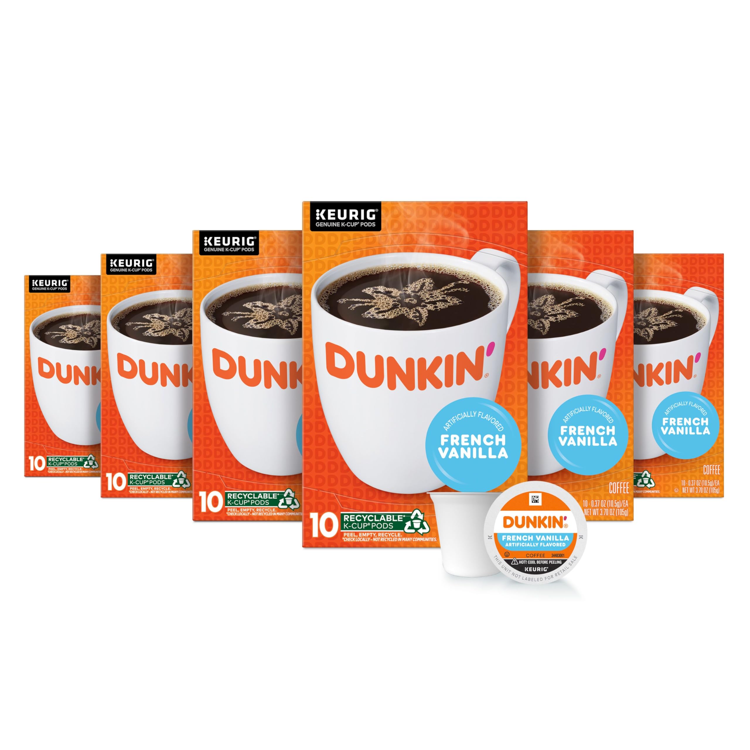 Dunkin’ French Vanilla Artificially Flavored Coffee