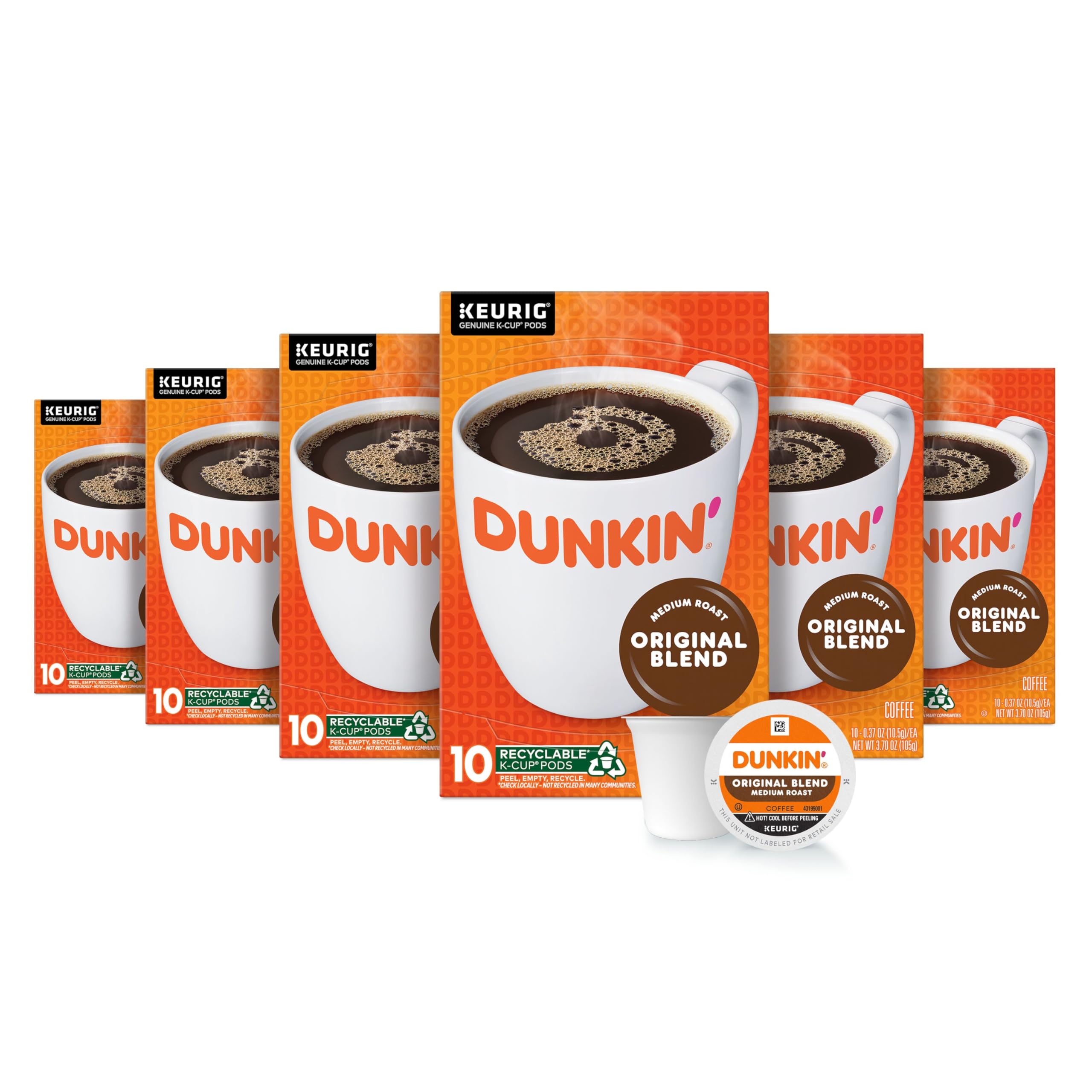 Dunkin' Original Blend Coffee, Medium Roast