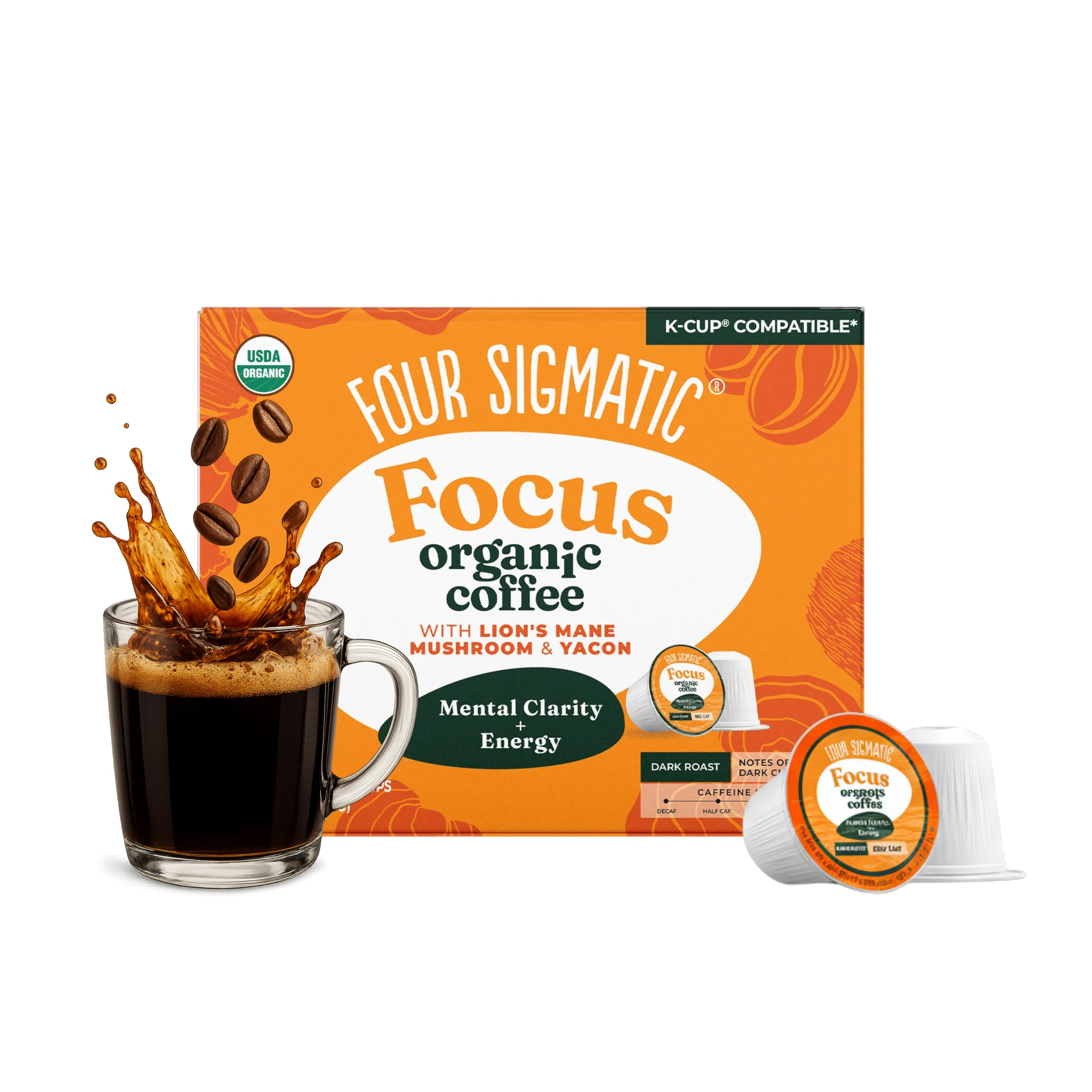 Four Sigmatic Mushroom Coffee K-Cups