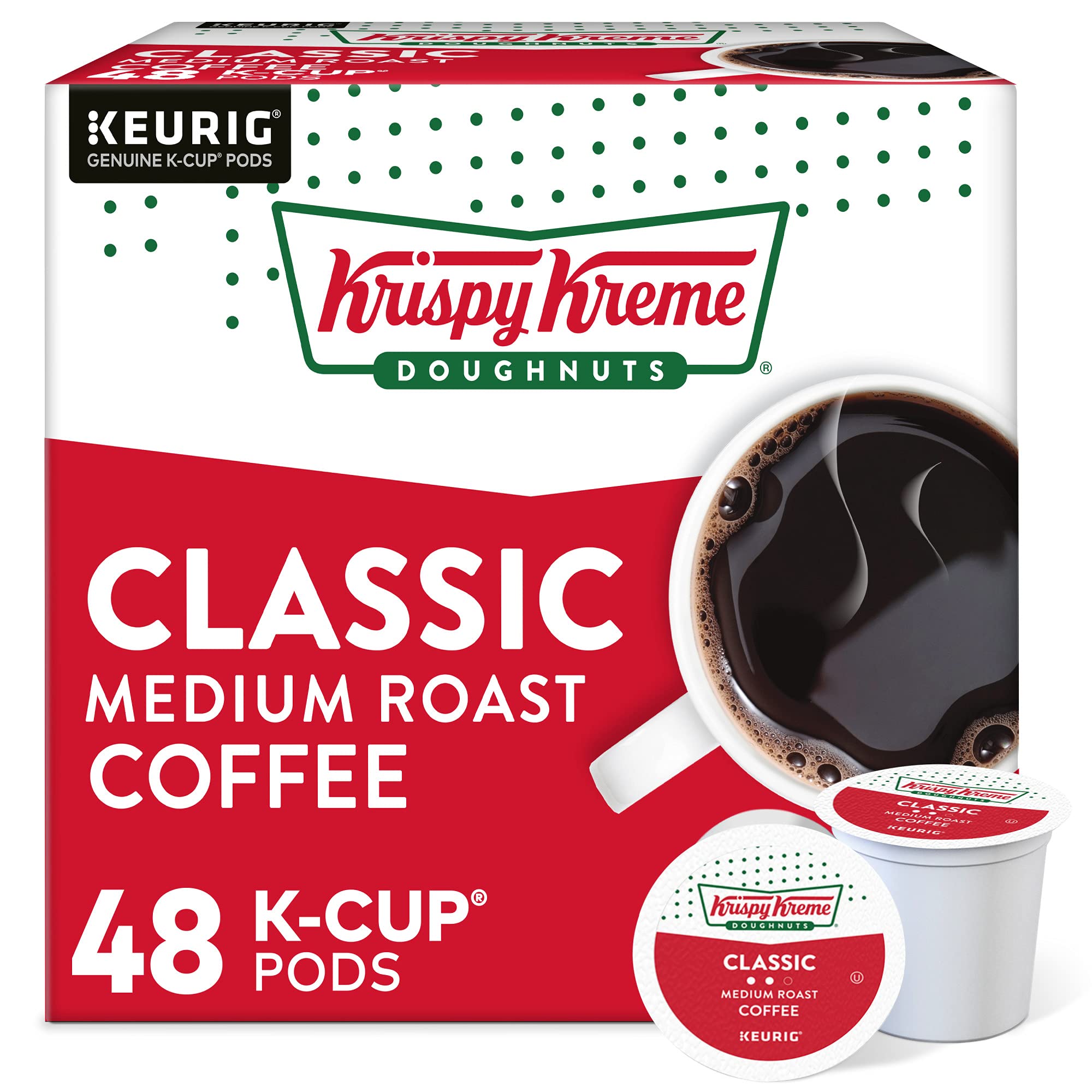 Krispy Kreme Doughnuts Classic, Keurig Single Serve K-Cup Pods