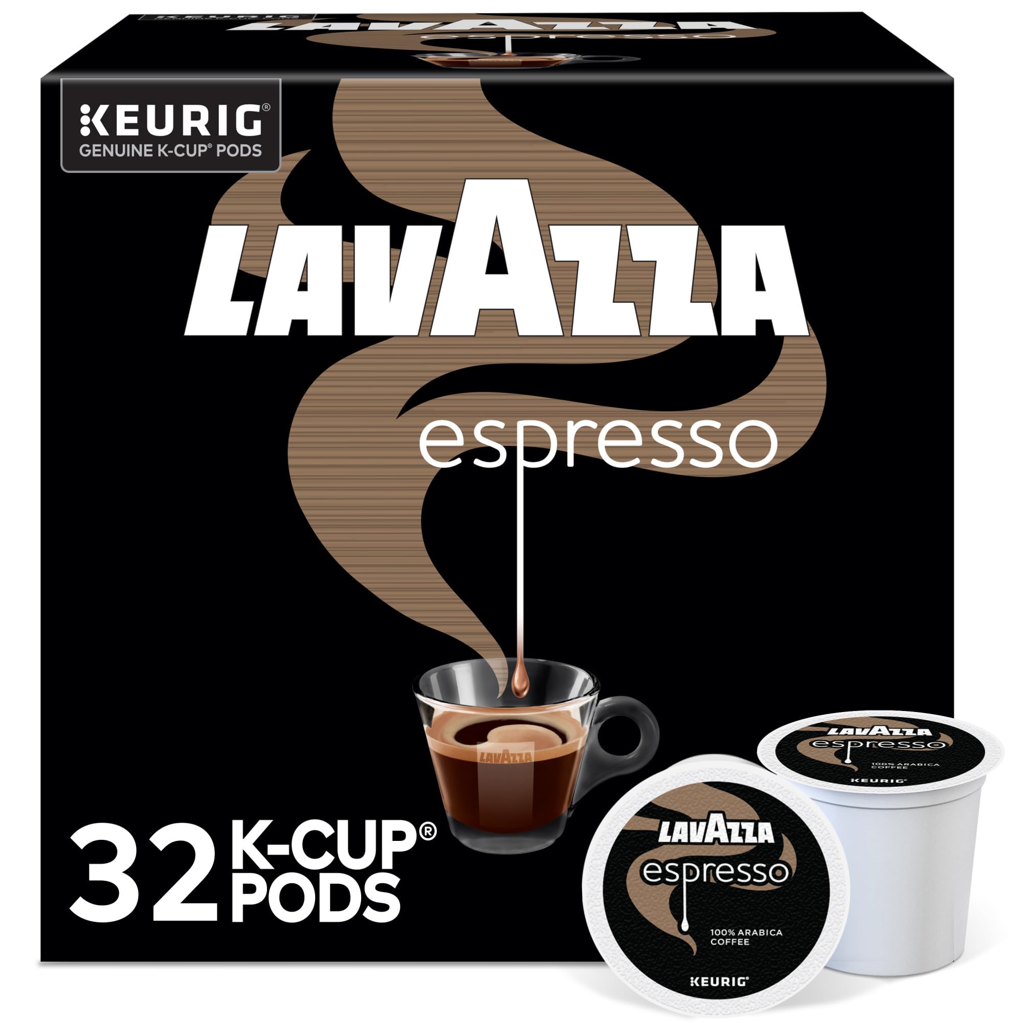 Lavazza Espresso, Single-Serve Keurig K-Cup Pods
