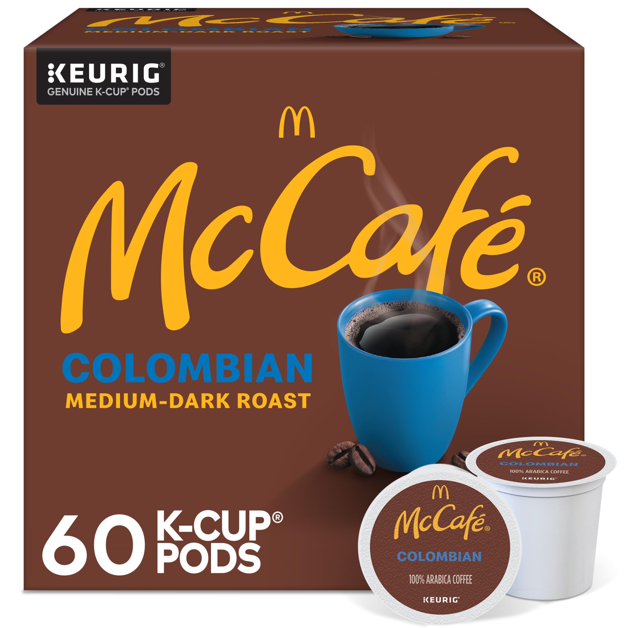 McCafe Colombian, Single Serve Coffee Keurig K-Cup Pods
