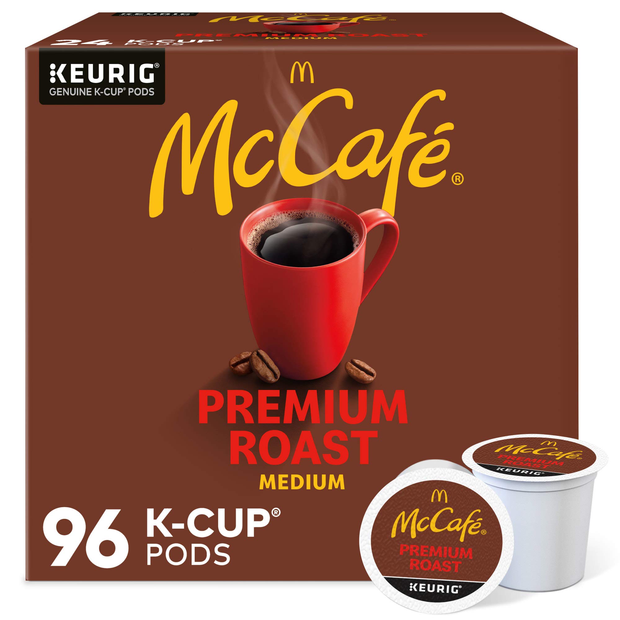McCafe Premium Roast Coffee, Keurig Single Serve K-Cup Pods