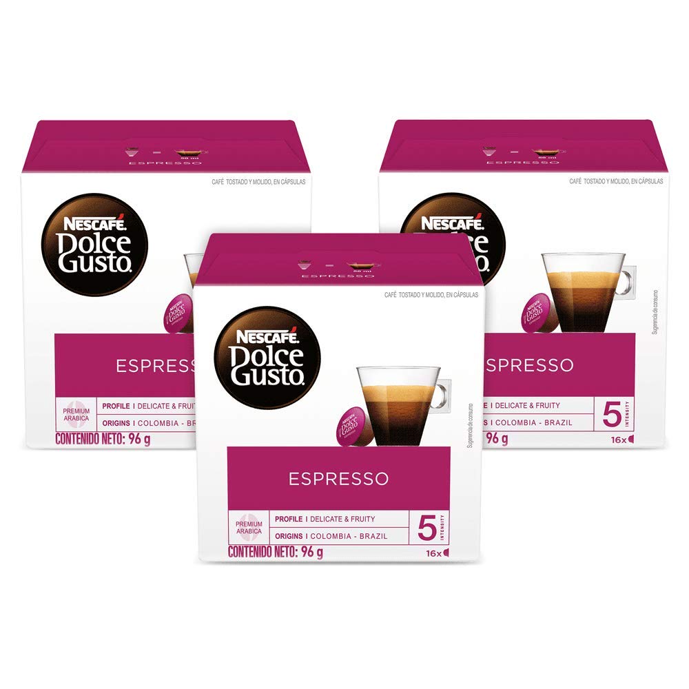 NESCAFÉ Dolce Gusto Coffee Capsules Espresso 48 Single Serve