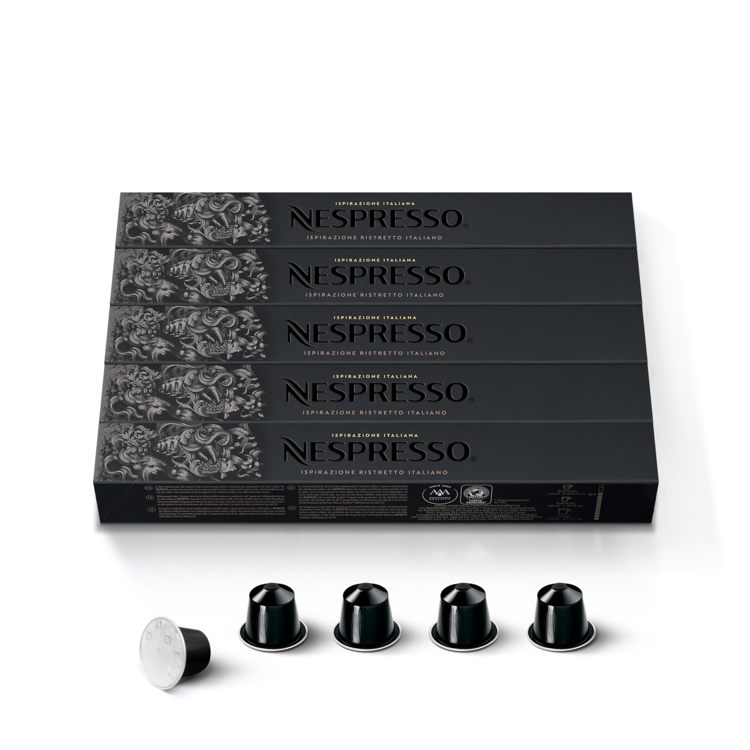 Nespresso Capsules Original Line, Ristretto Intenso