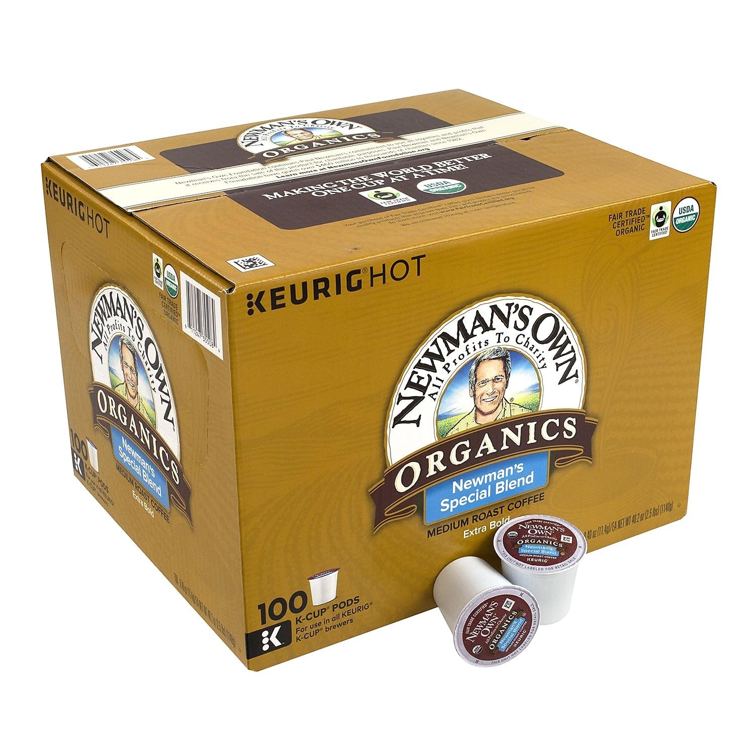 Newman's Own Special Extra Bold Blend Coffee Single-Serve K-Cups
