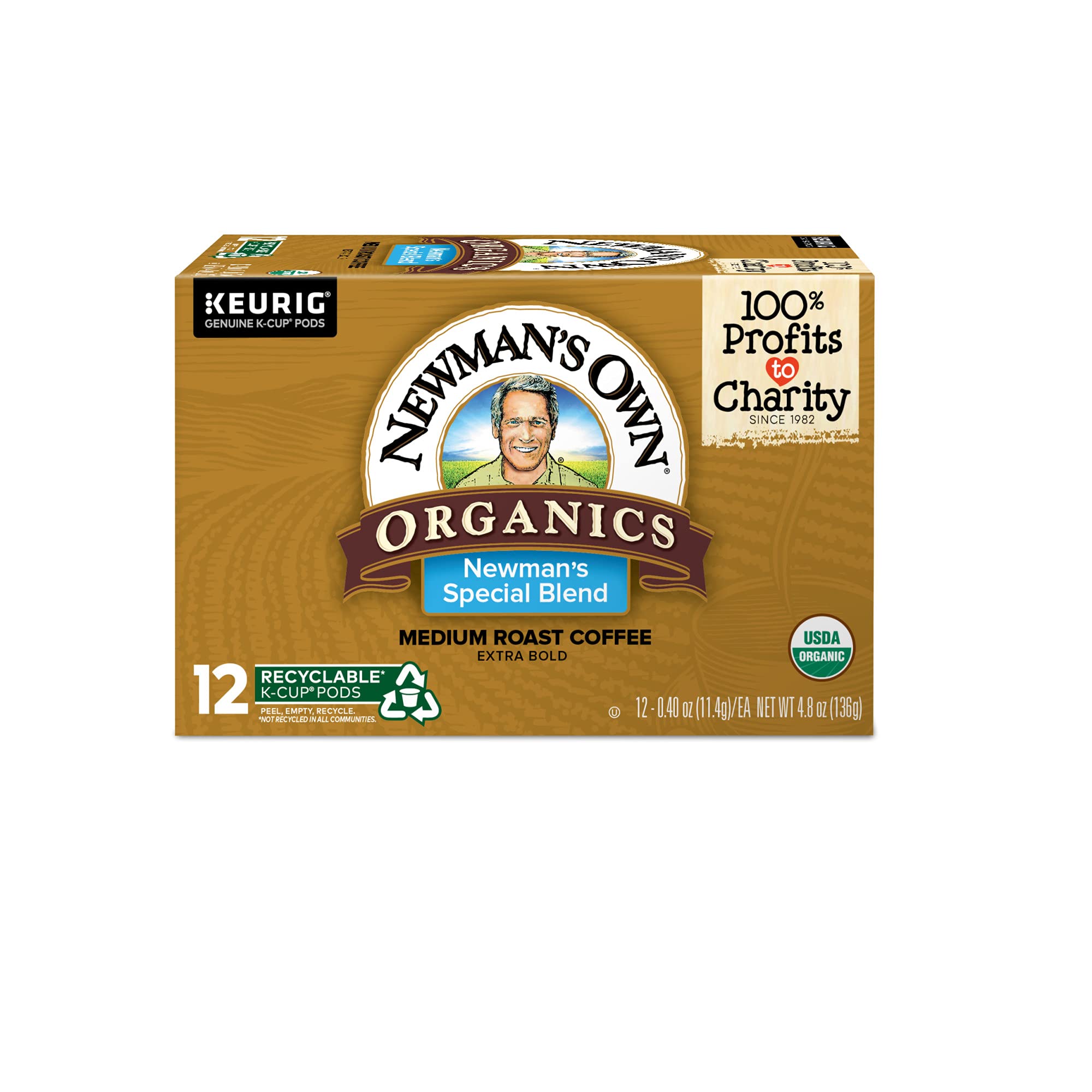 NEWMANS OWN ORGANICS Organic Special Blend Coffee Pods 12 Count