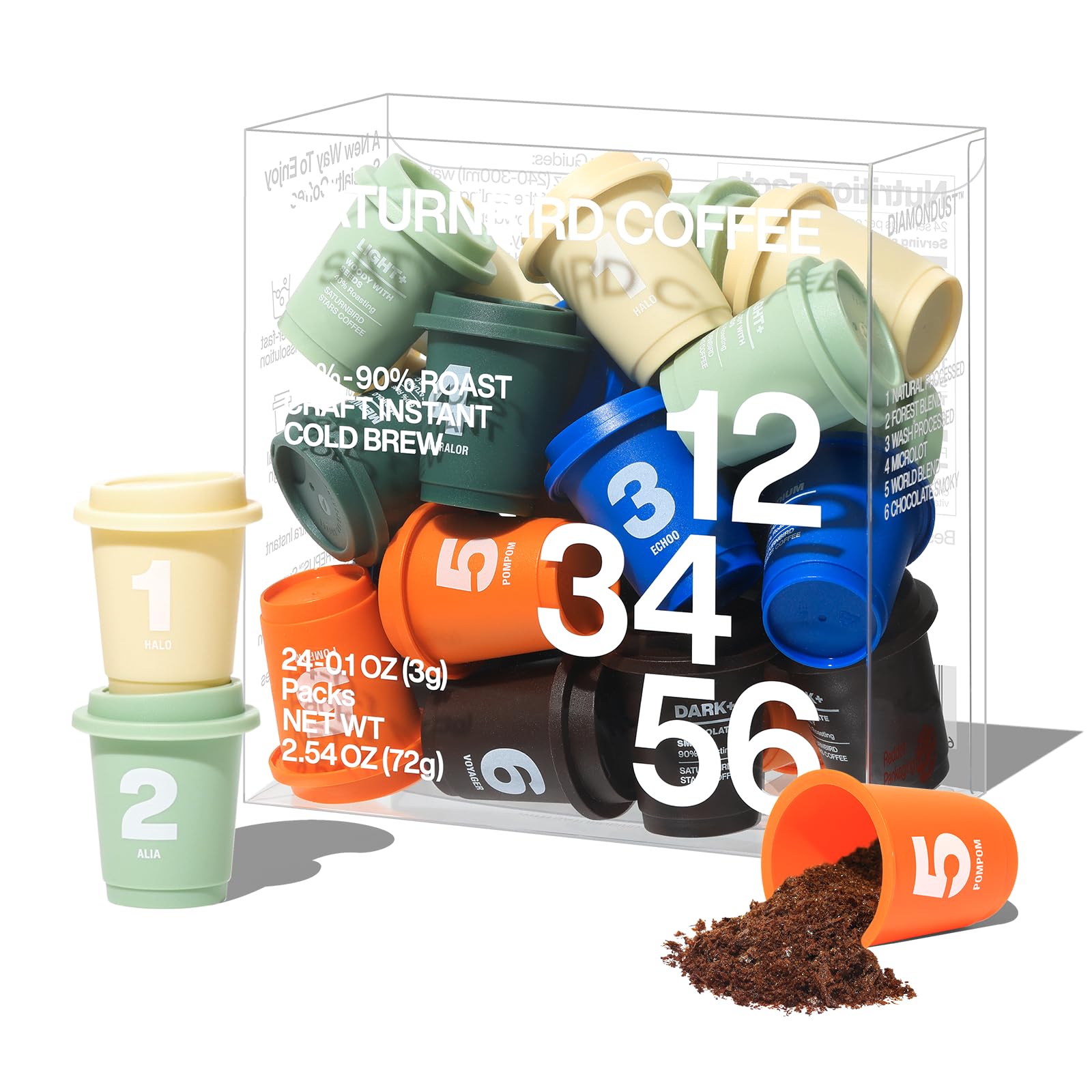 Saturnbird Super Instant Coffee Pods
