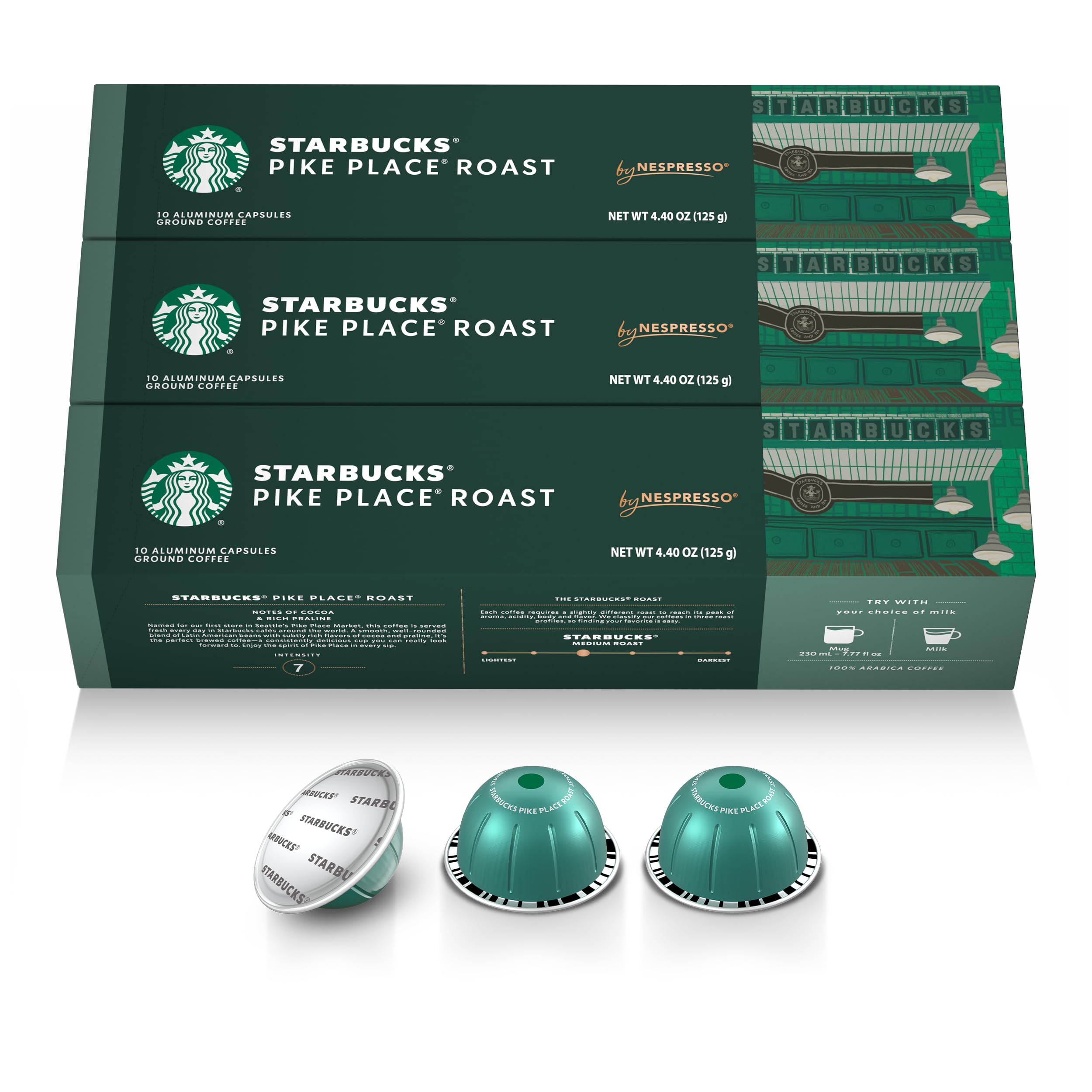 Starbucks by Nespresso Vertuo, Pike Place