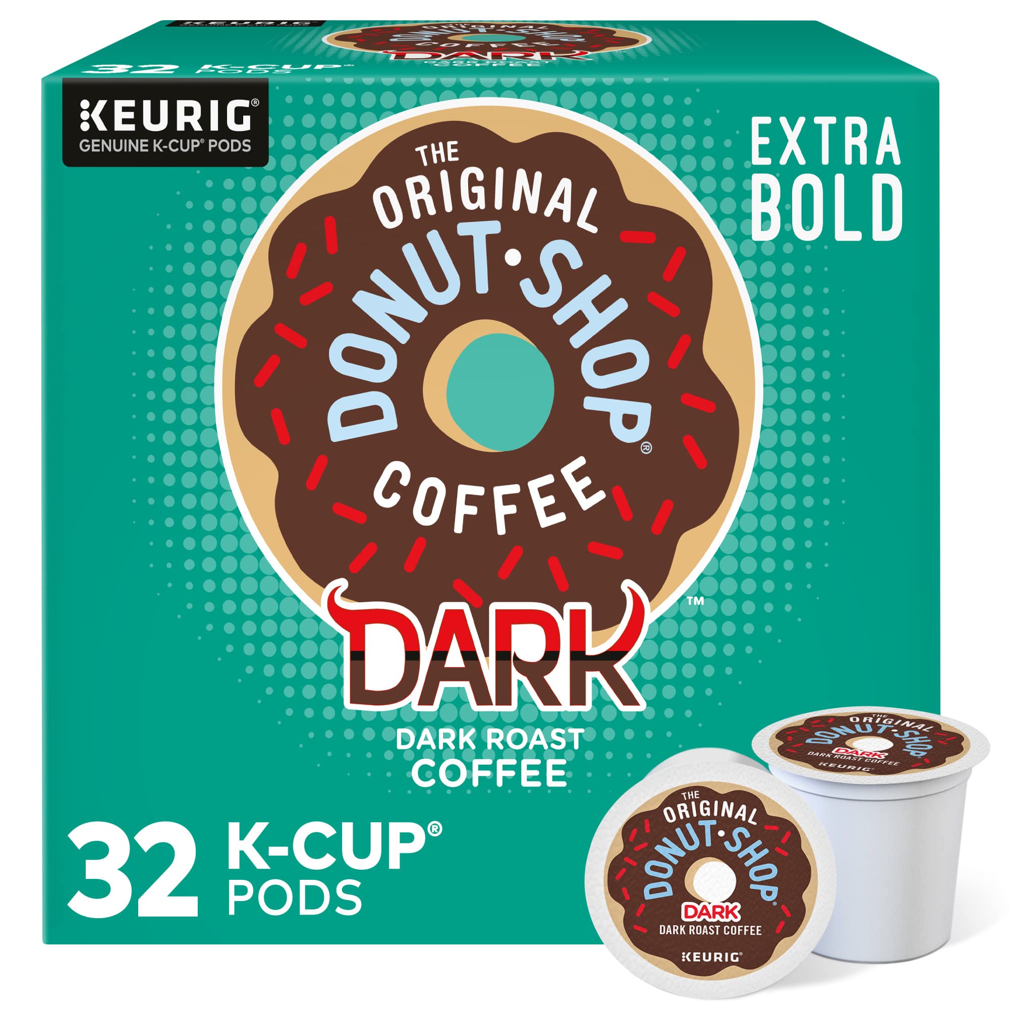 The Original Donut Shop Dark, Keurig Single Serve K-Cup Pods