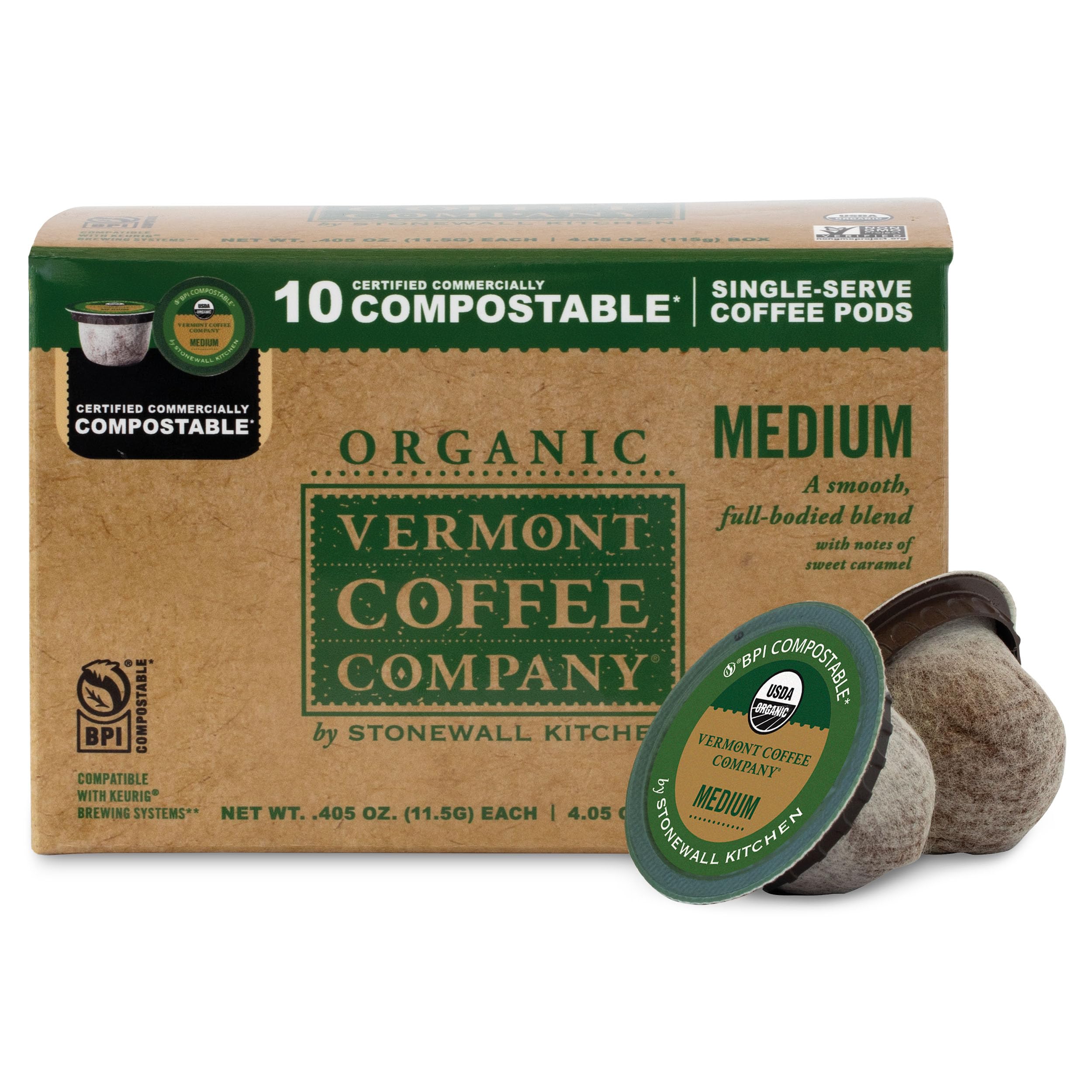 Vermont Coffee Company, Organic Medium Roast