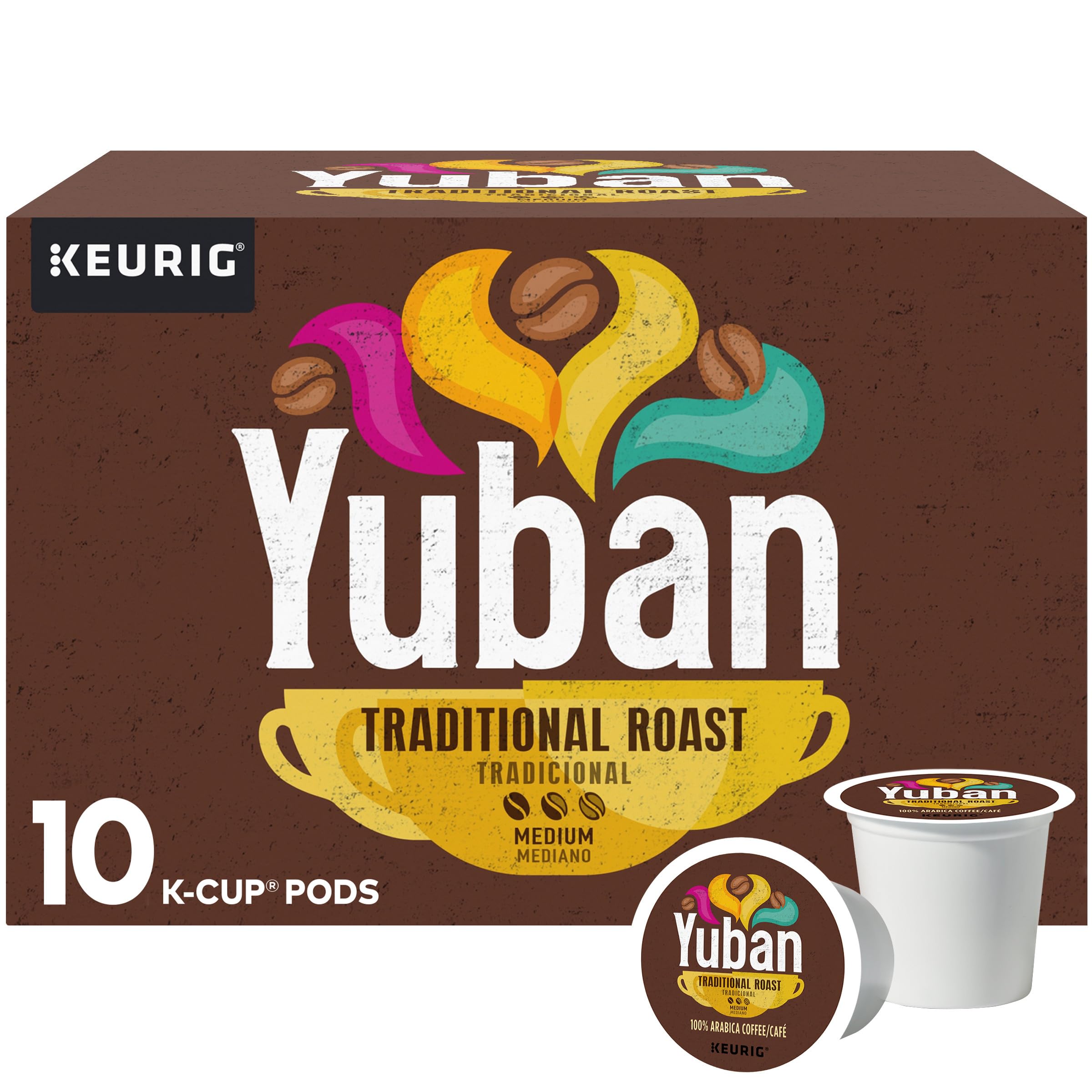 Yuban Traditional Roast Medium Roast K-Cup Coffee Pods