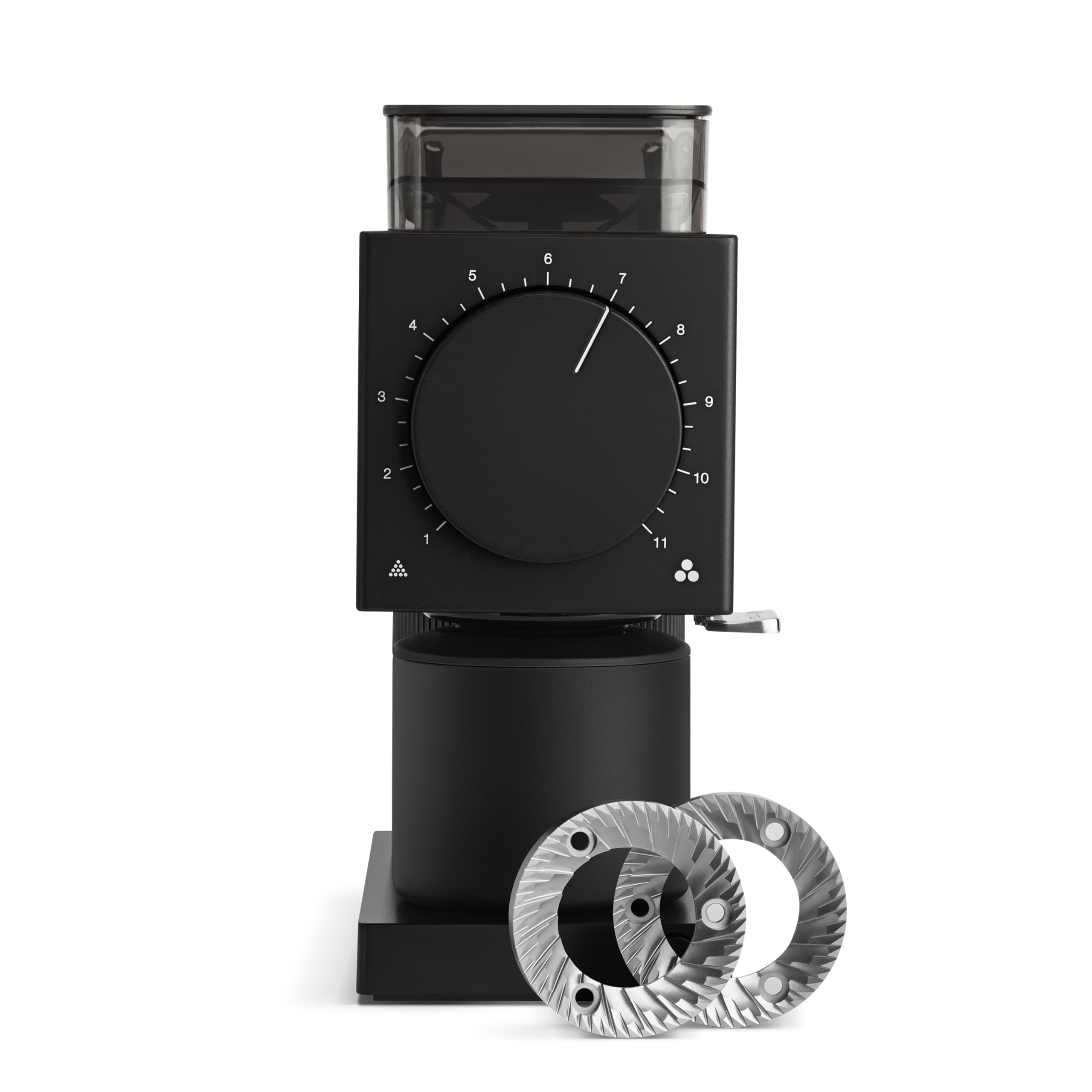 Fellow Ode Gen 2 64mm Flat Burr Coffee Grinder, Single Dose