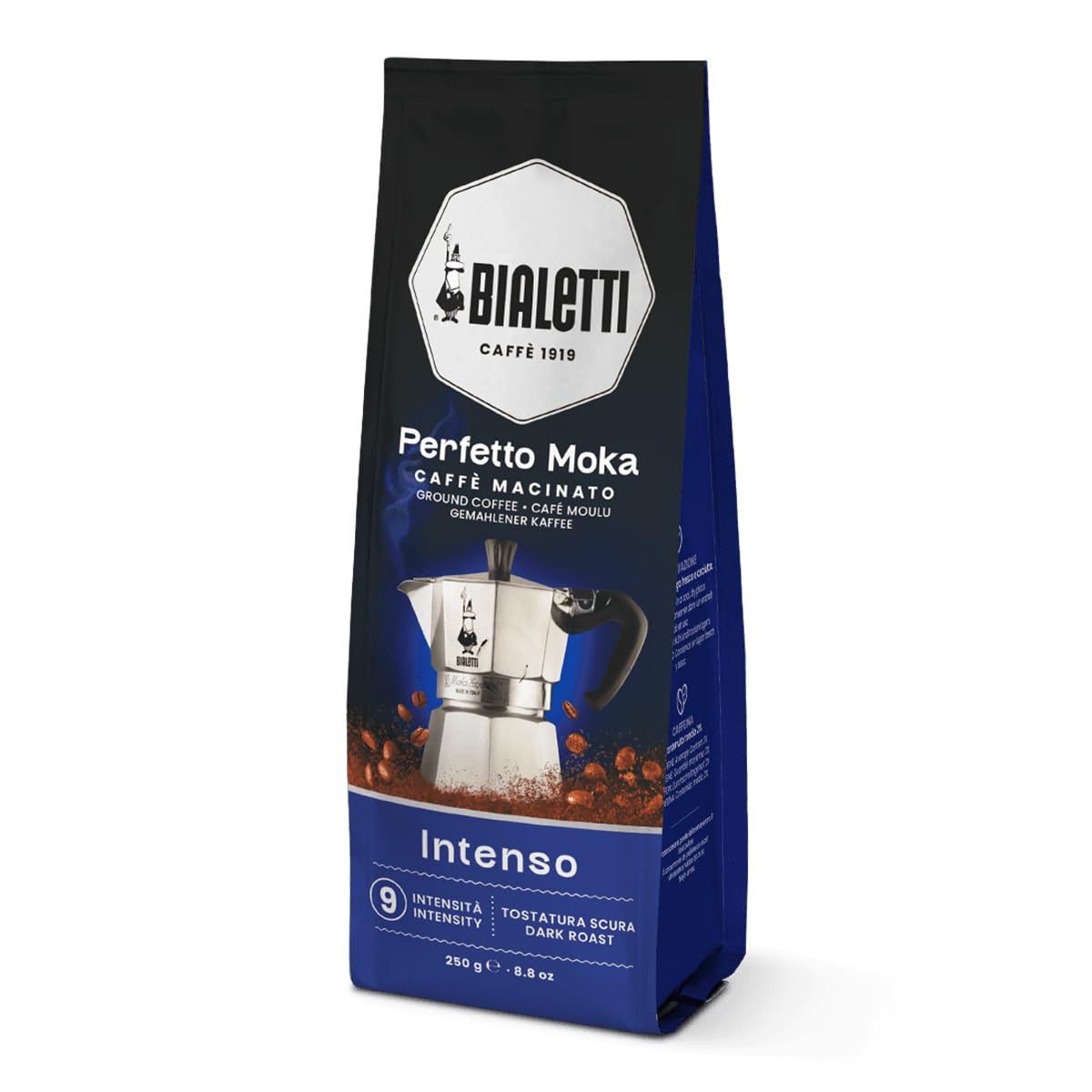 Bialetti Perfetto Moka Café Moulu Intenso