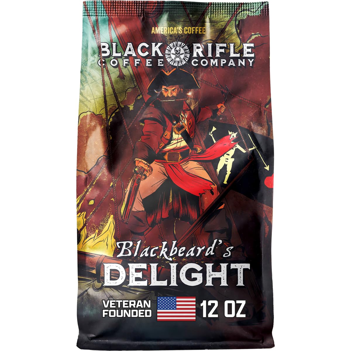 Black Rifle Coffee Company Blackbeard's Delight, 12oz Bag