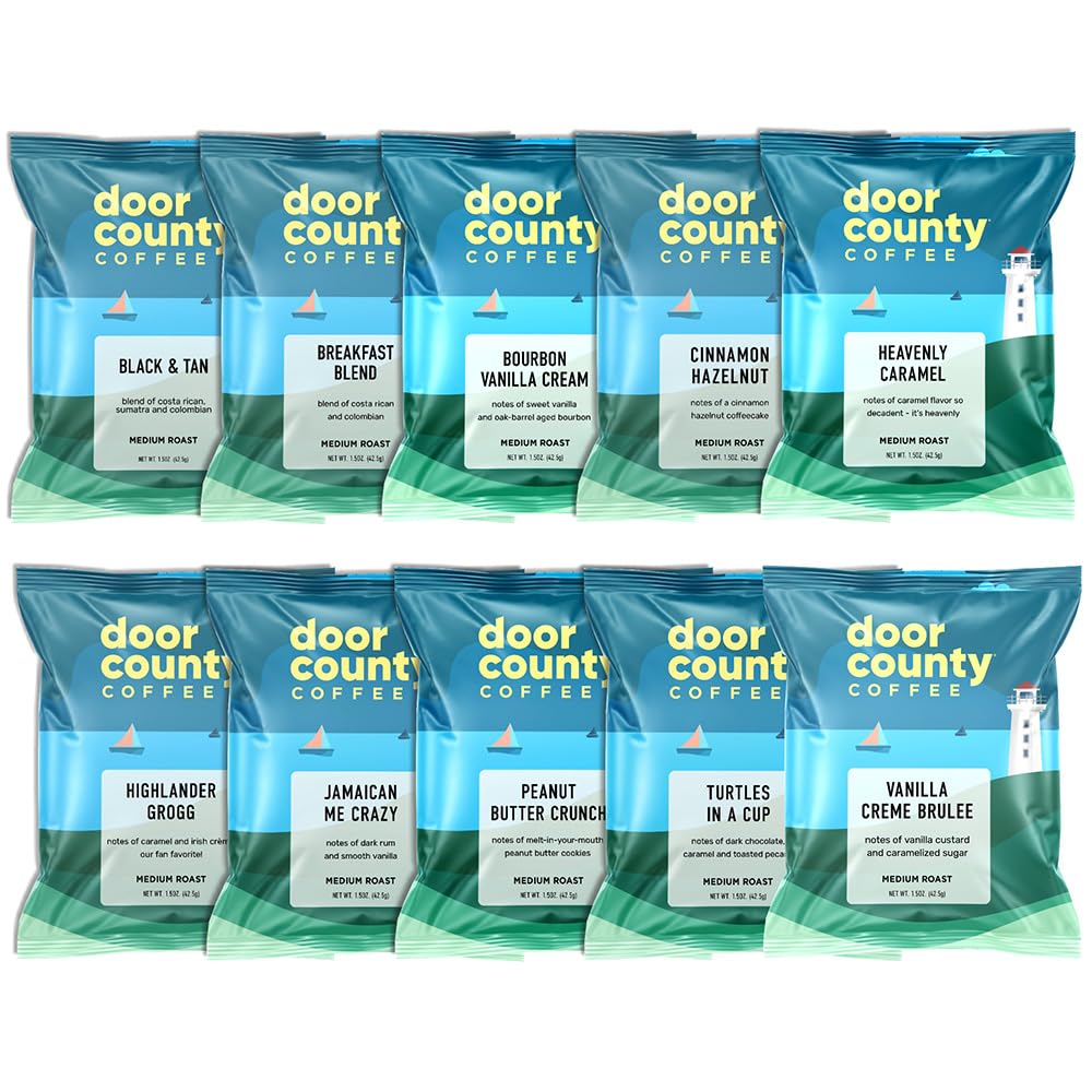 Gourmet Flavored Coffee Sampler Pack