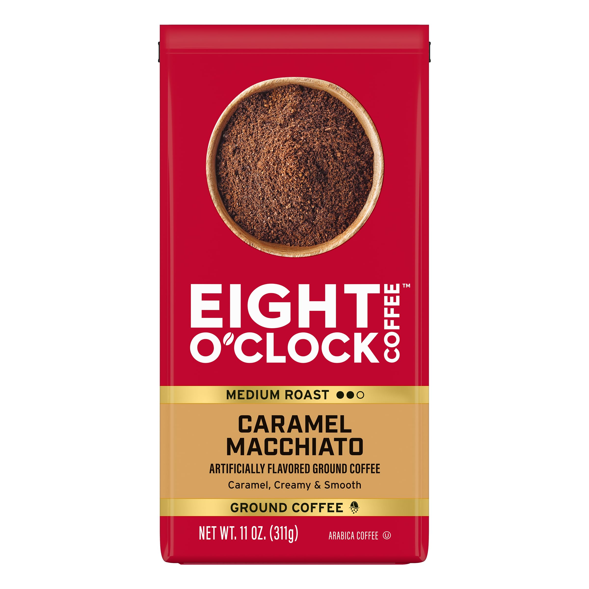 Eight O'Clock Coffee Caramel Macchiato, 11 Ounce