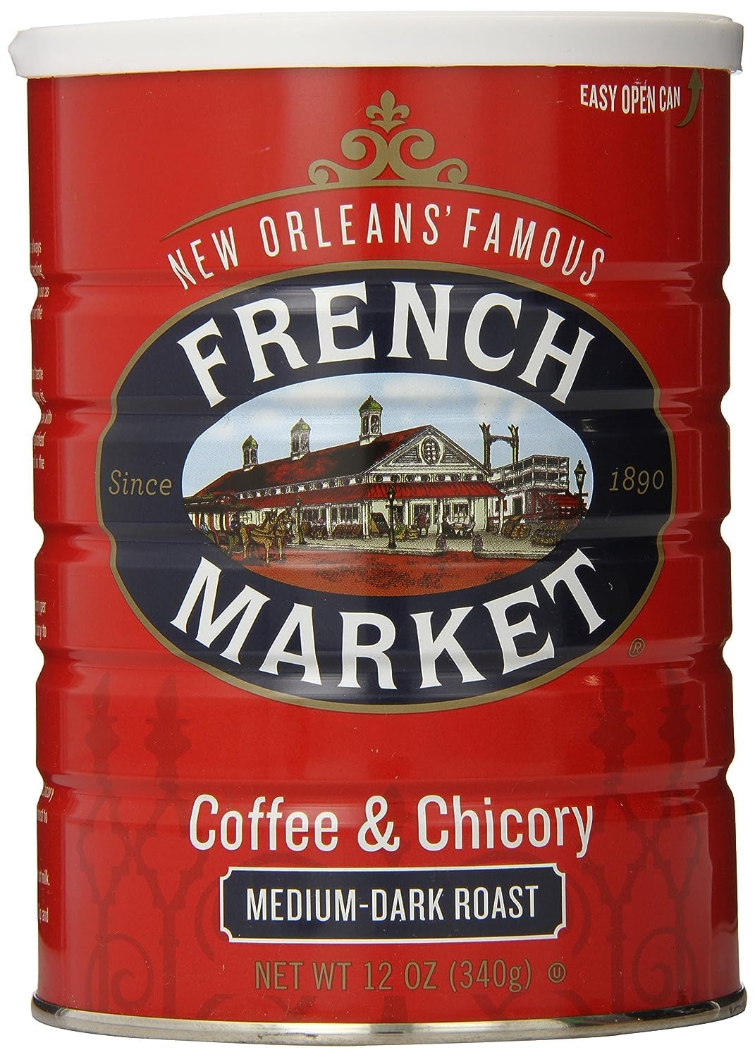 French Market Coffee & Chicory Medium-Dark Roast Ground Coffee