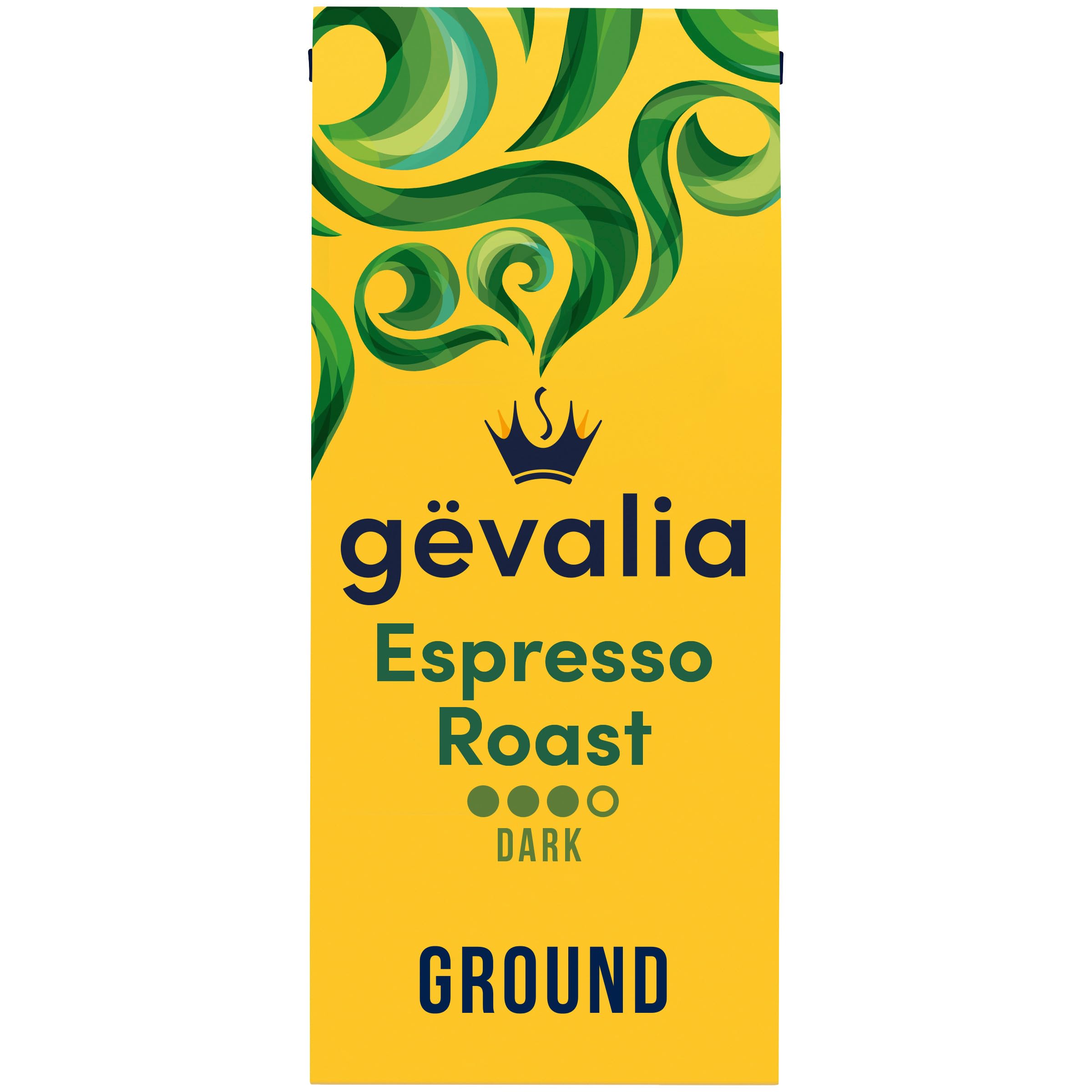 Gevalia Espresso Roast Dark Roast Ground Coffee