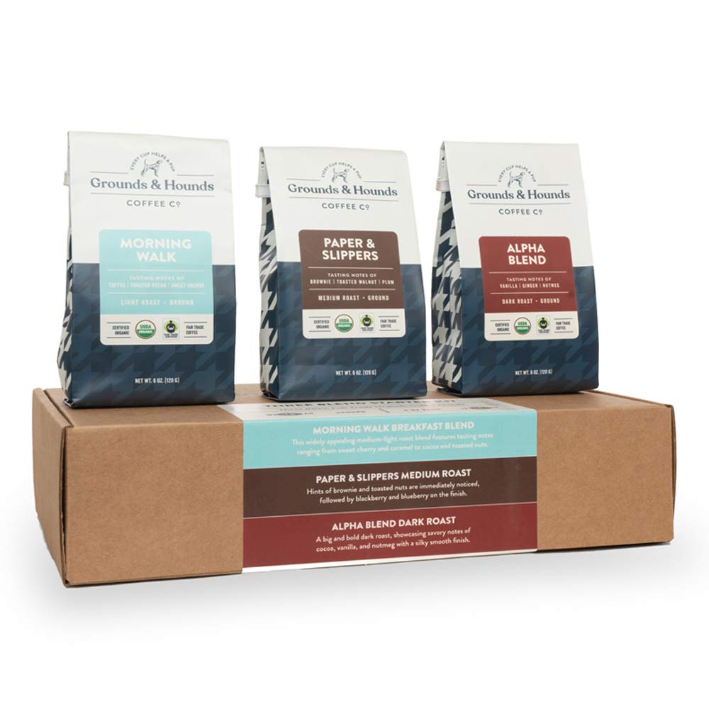 Grounds & Hounds Three Blend Starter Kit