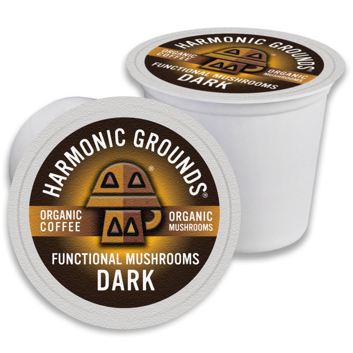 Harmonic Grounds Organic Mushroom Coffee Pods