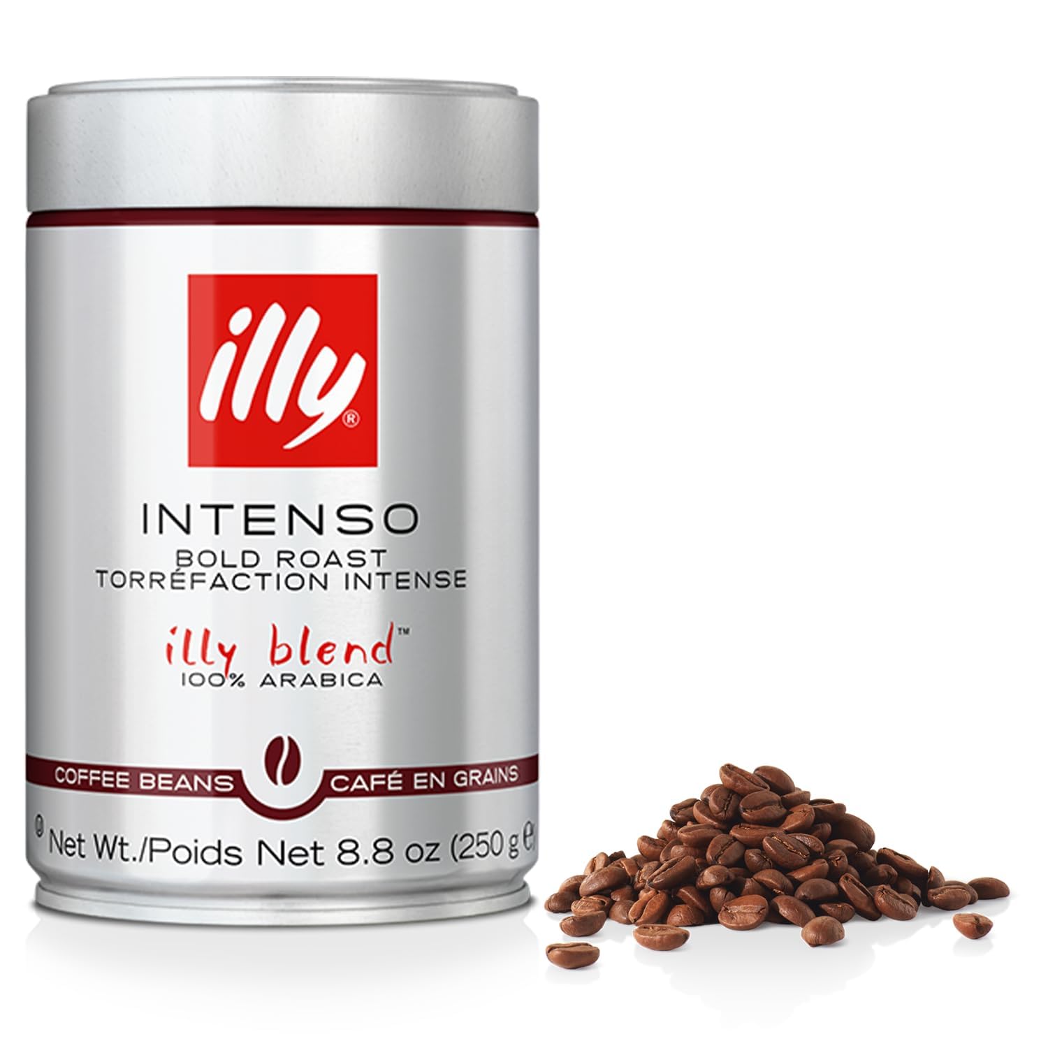 Illy Intenso Whole Bean Coffee, Dark Roast