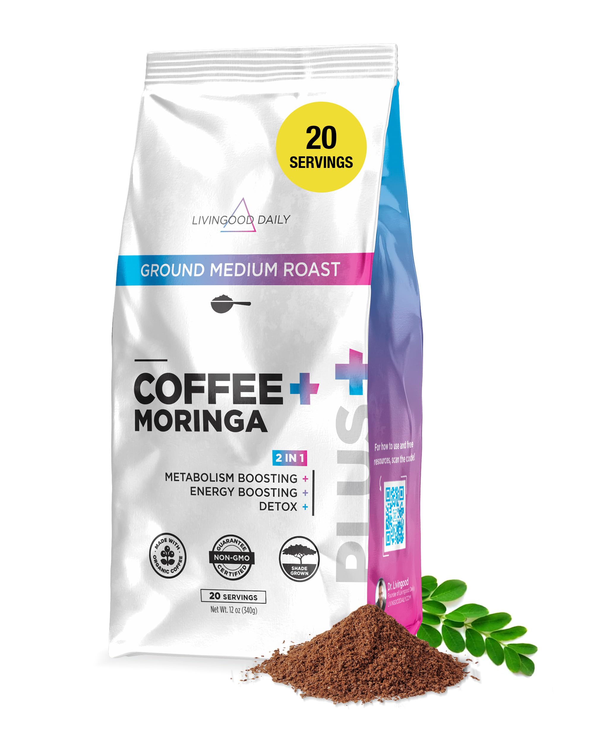 Livingood Daily Coffee with Moringa