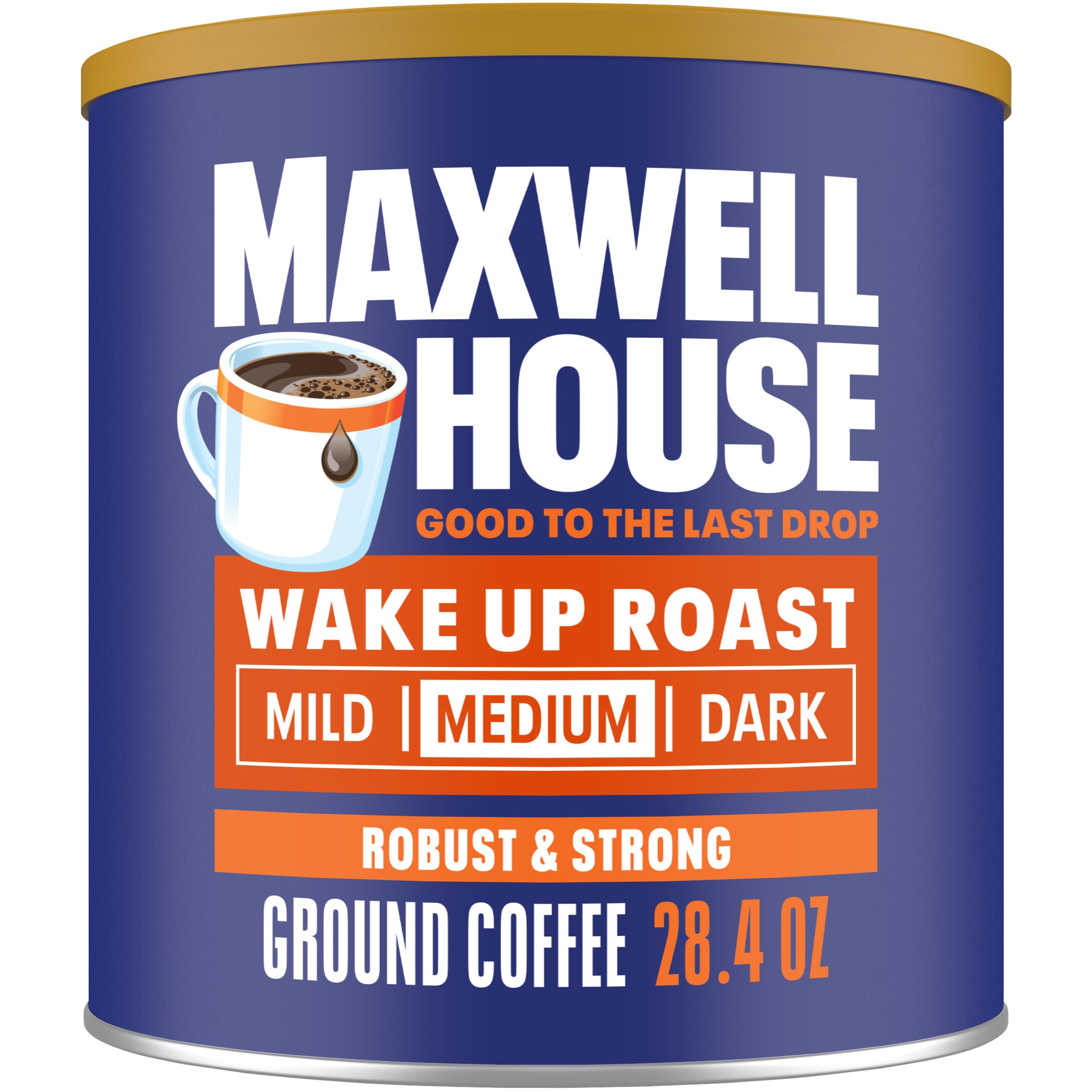 Maxwell House 28.4oz Ground Coffee Medium Wake Up Roast Wake Up