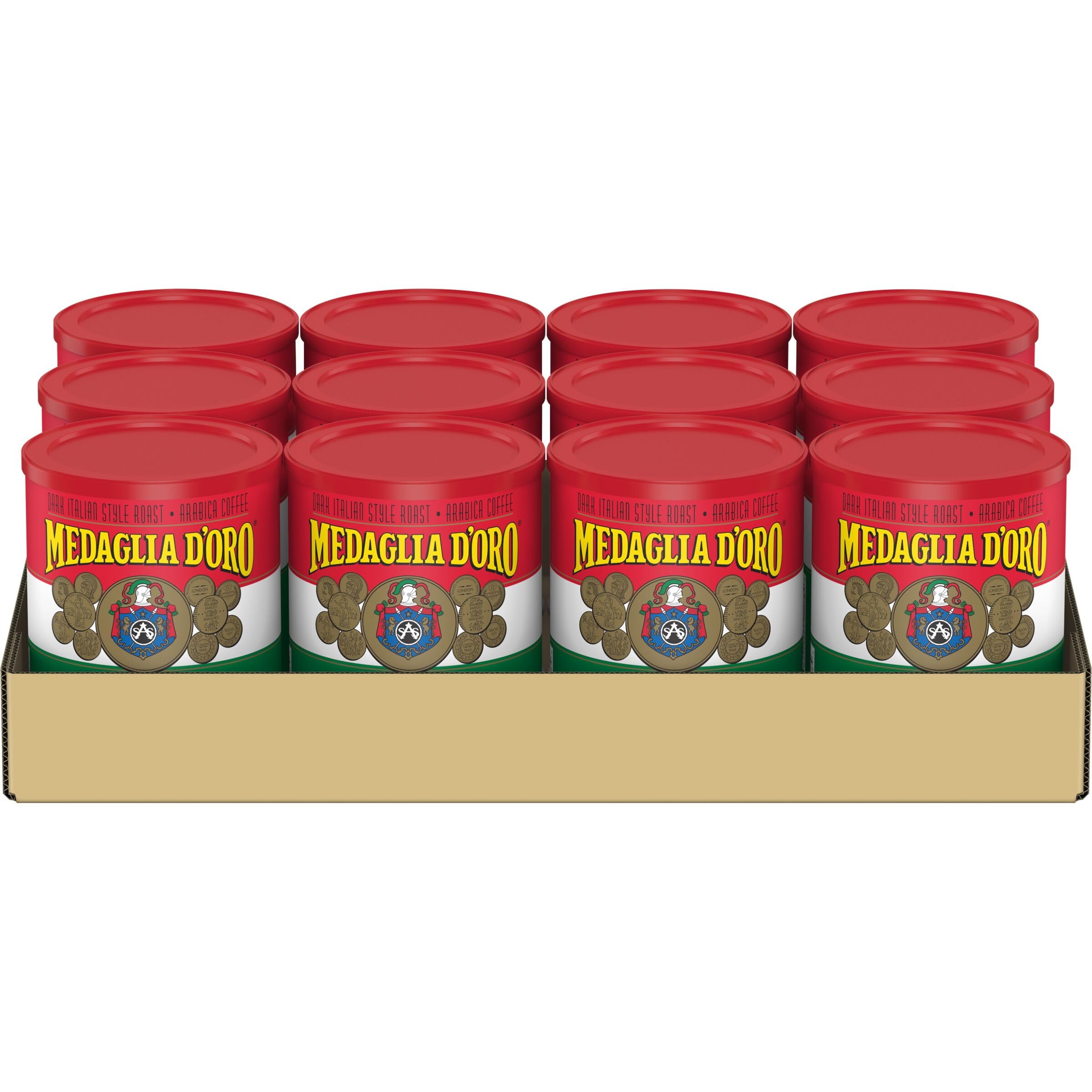 Medaglia D'Oro Italian Roast Espresso Style Ground Coffee