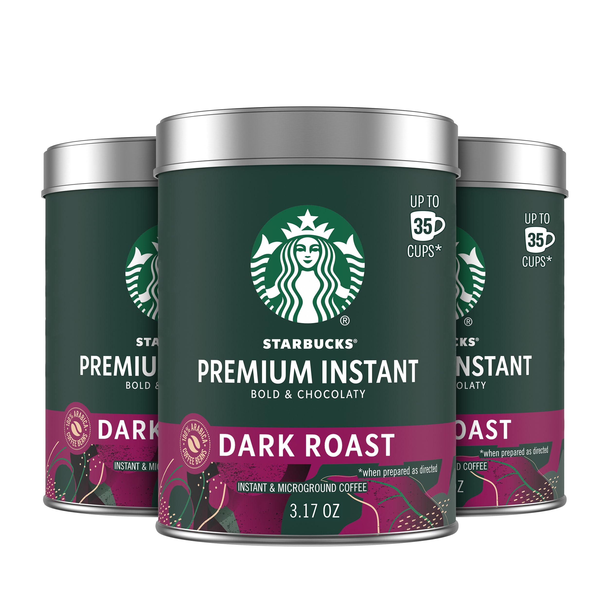 Starbucks Premium Instant Coffee, Dark Roast Coffee