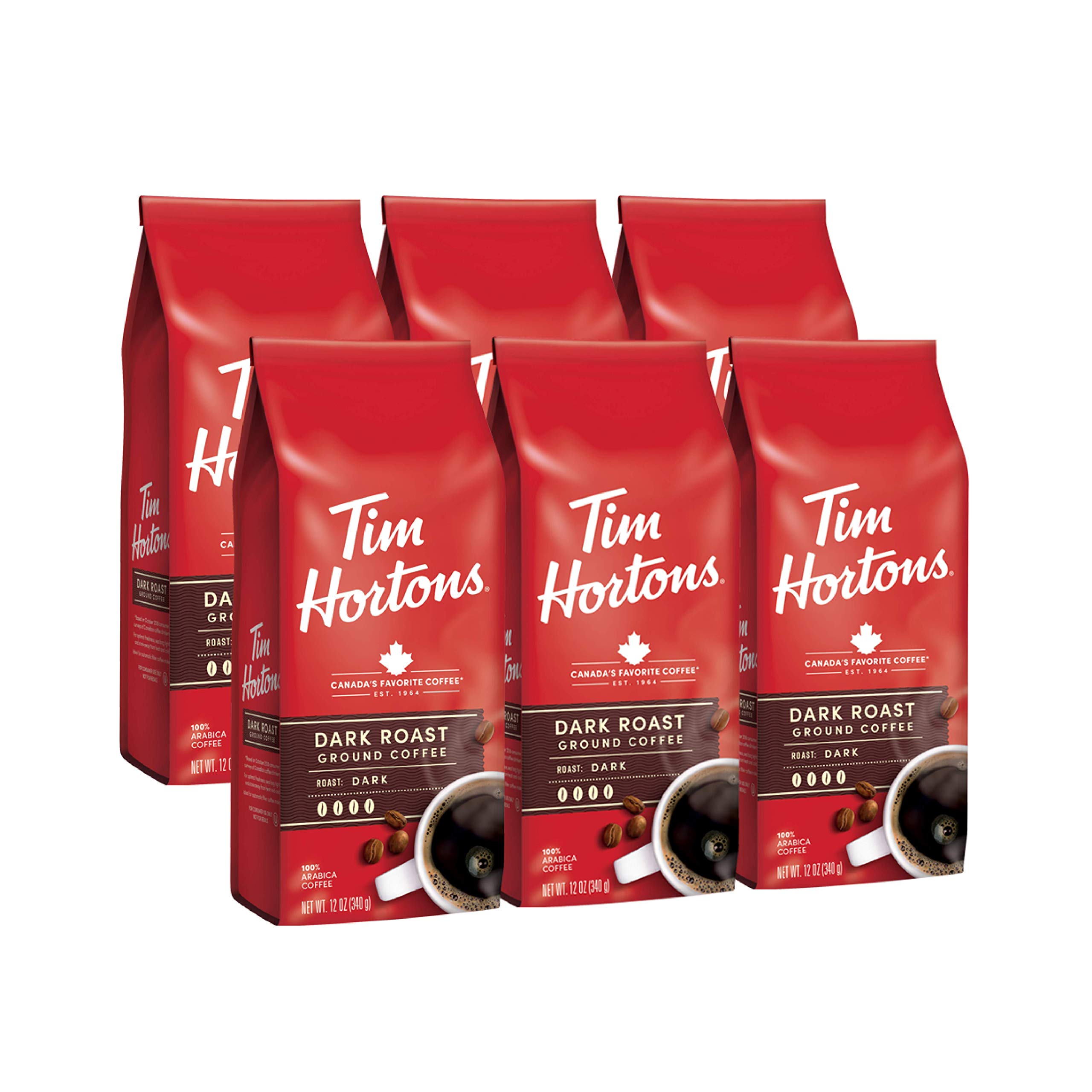 Tim Hortons Dark Roast, Rich Ground Coffee